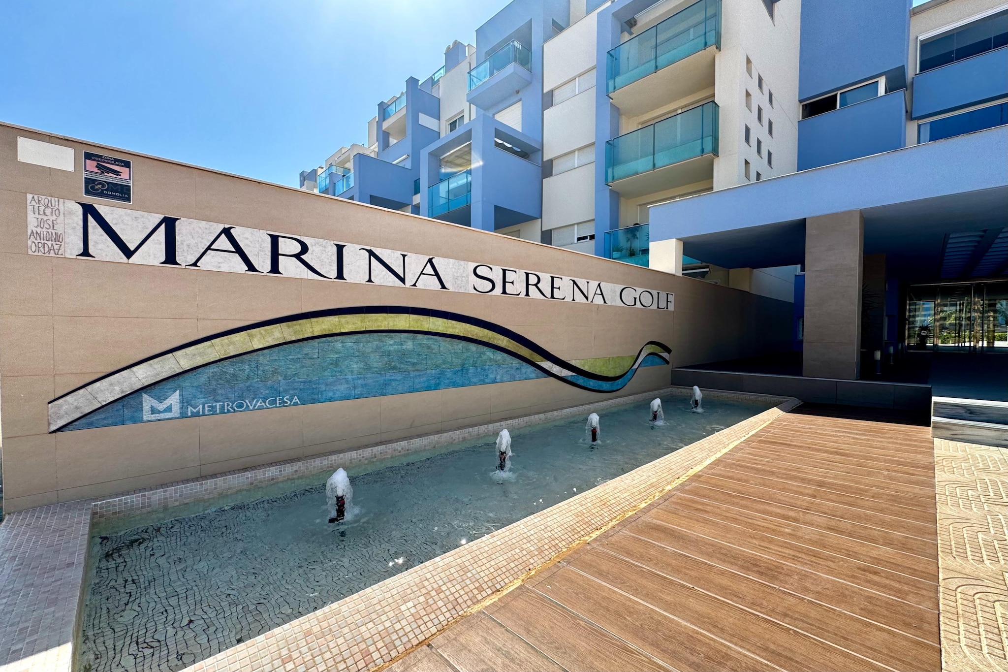Marina Serena Golf B3-Gebieden zomer 1km