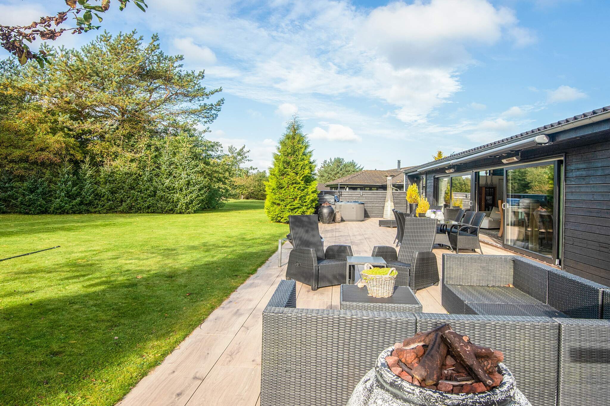 5 Sterne Ferienhaus in Silkeborg-Aussicht