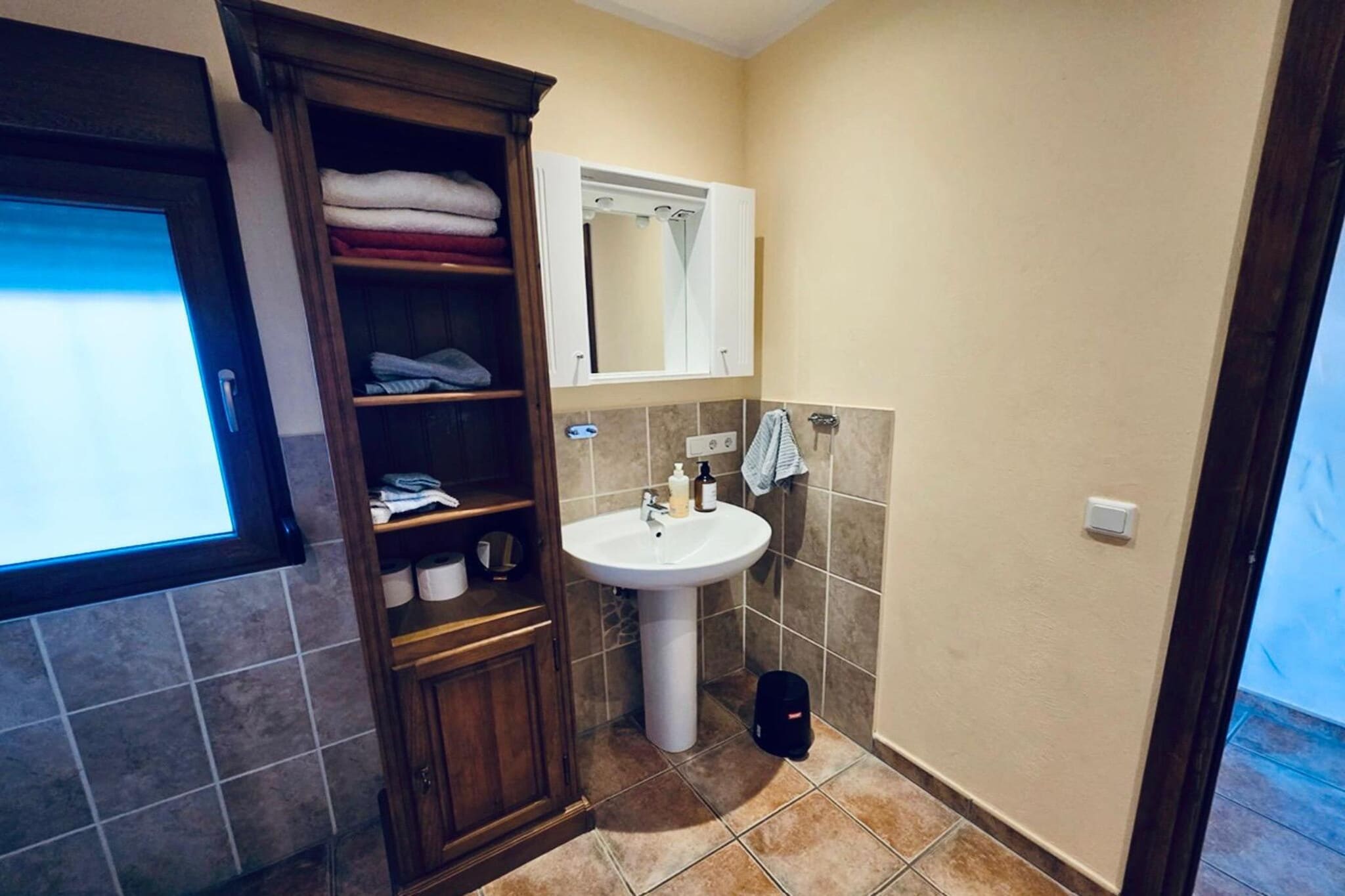 Cozy vacation house-Badkamer