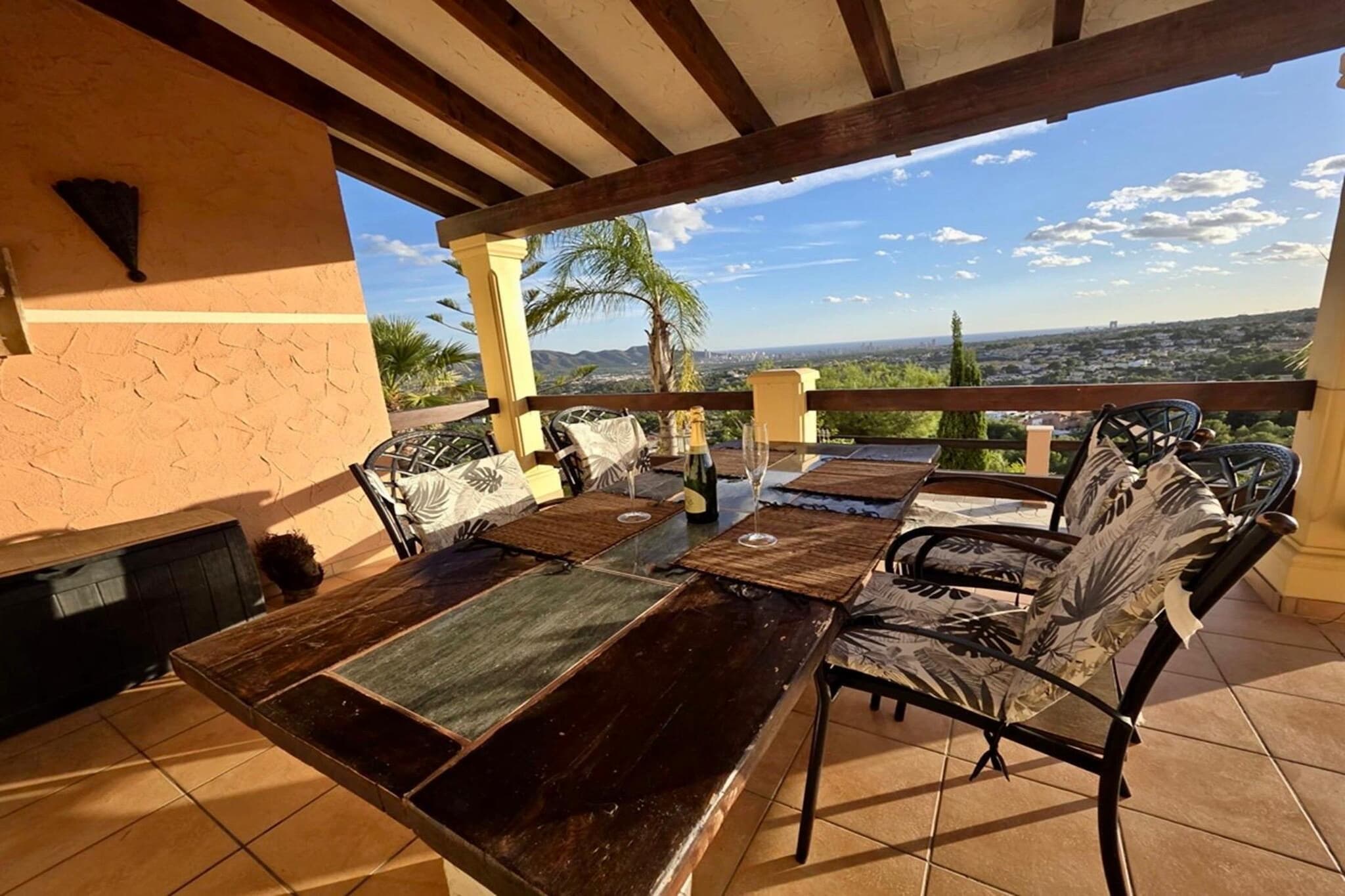 Cozy vacation house-Terrasbalkon