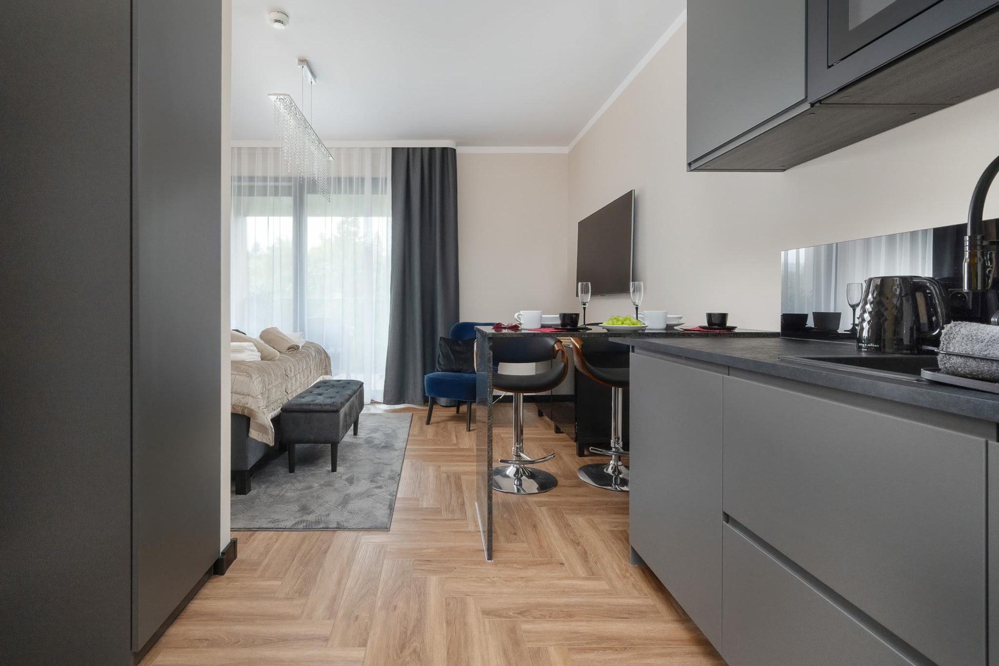 Apartament w Polanicy Zdrojowa 34B - 408 - Keuken