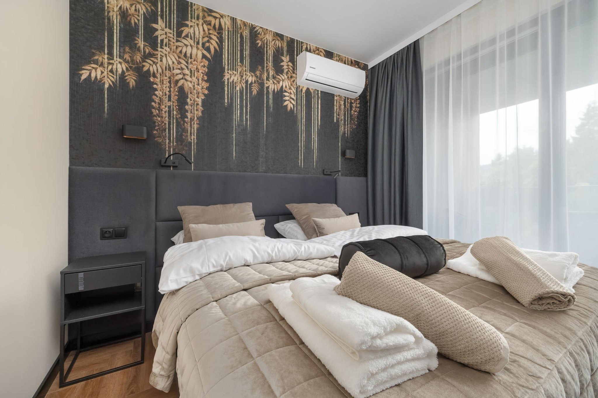 Apartament w Polanicy Zdrojowa 34B - 408 - Slaapkamer