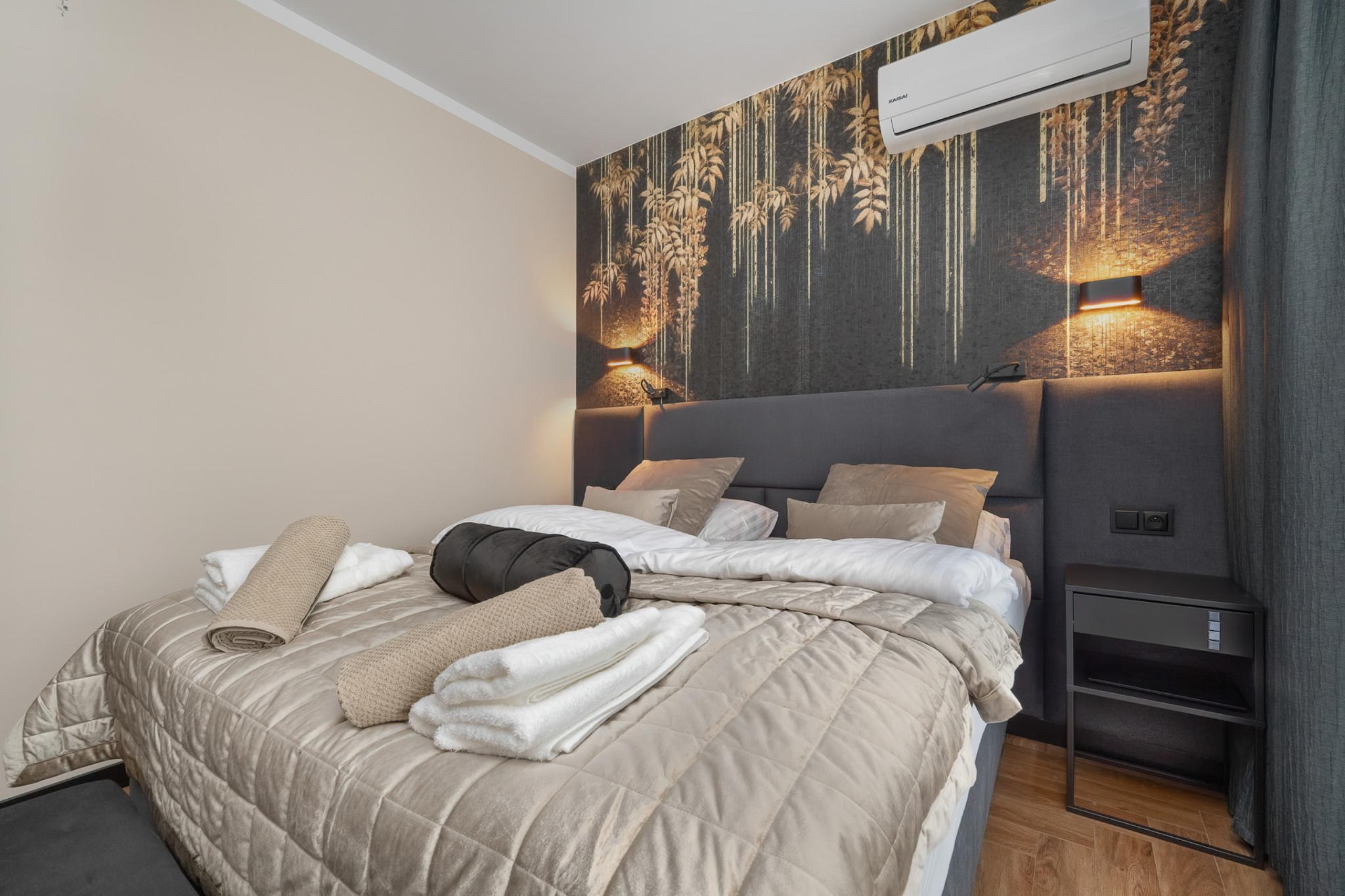 Apartament w Polanicy Zdrojowa 34B - 408 - Slaapkamer