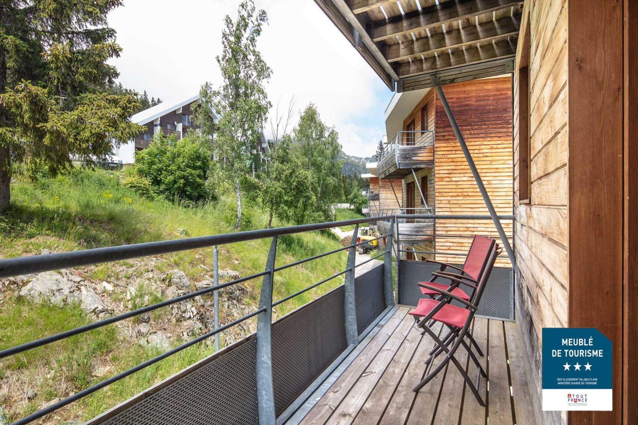 V du Bachat Arolles B N°23 - ST5 (NOUVEAU)-Terrasse/Balkon