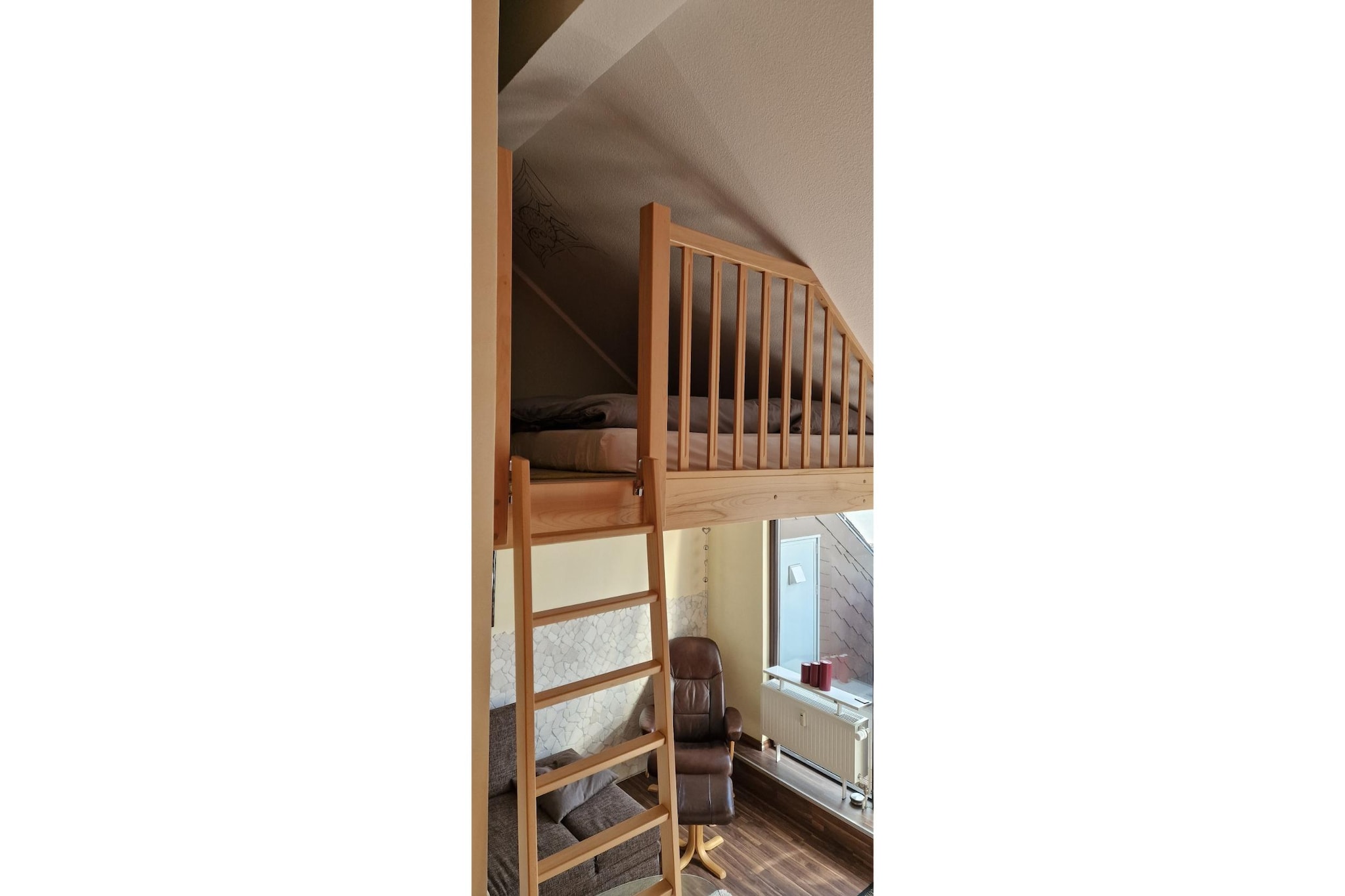 Apartment Maisonette-Traum-Slaapkamer