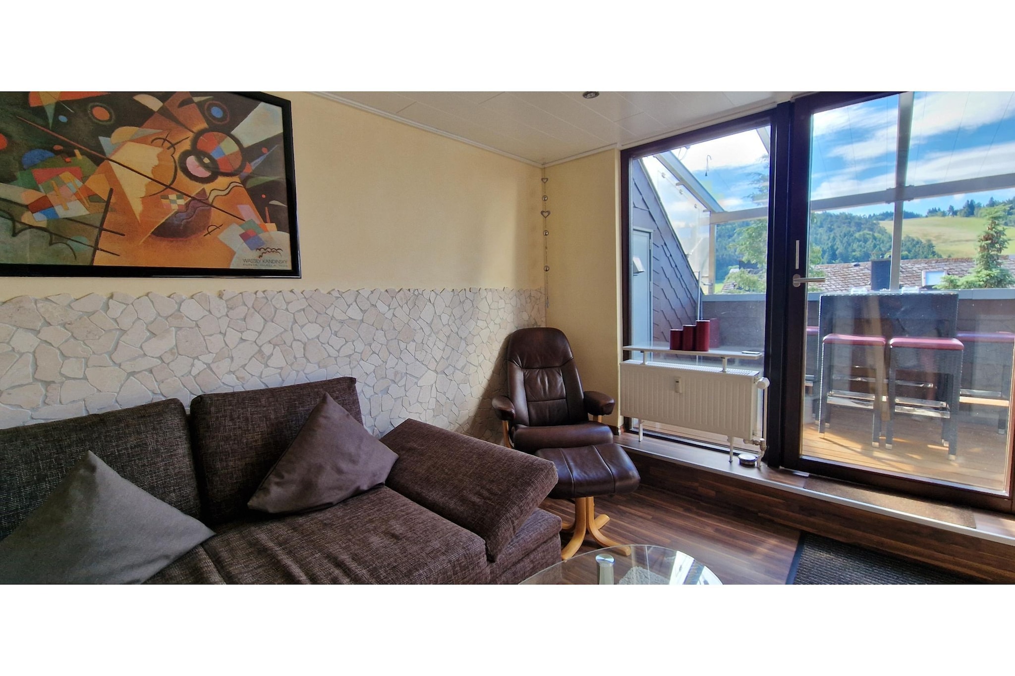 Apartment Maisonette-Traum-Woonkamer