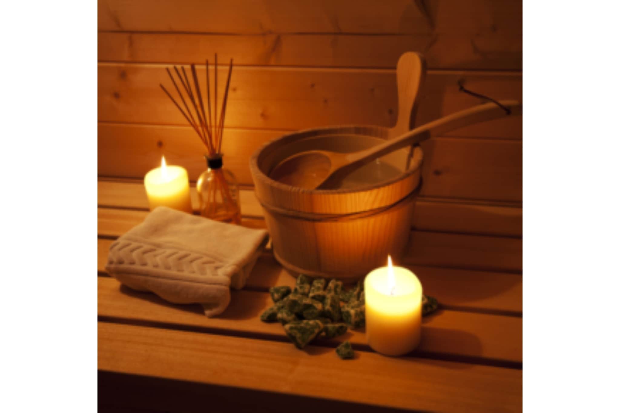 Romantik-"Hütte"-Sauna