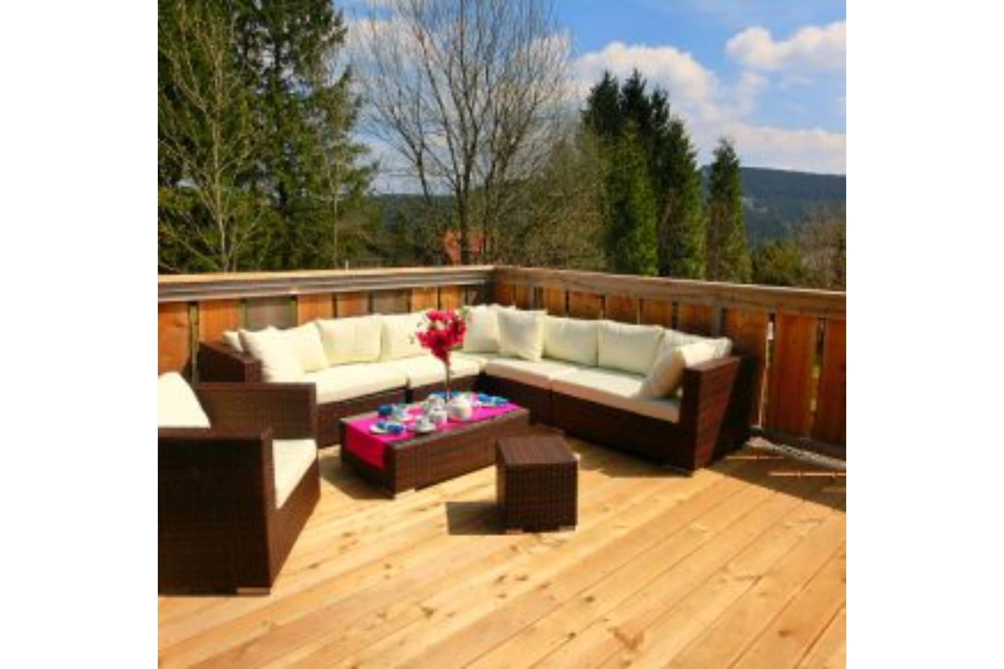 Romantik-"Hütte"-Terrace balcony