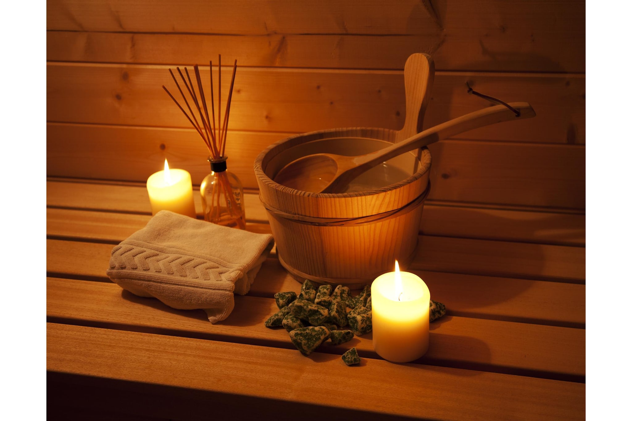 Romantik-"Hütte"-Sauna