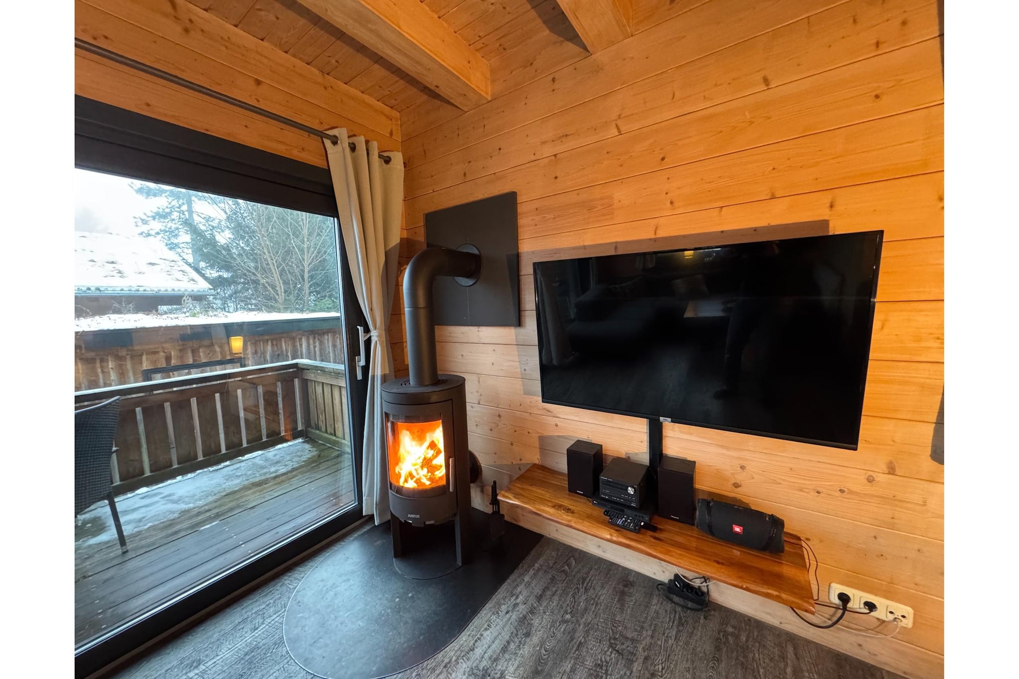 Romantik-"Hütte"-Woonkamer