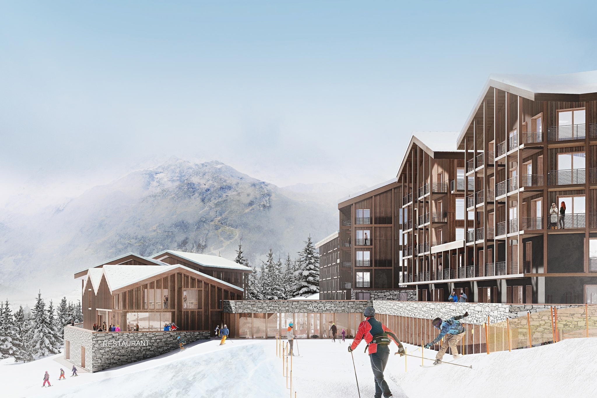 La Rosière - 4 bedroom apartment for 10 people