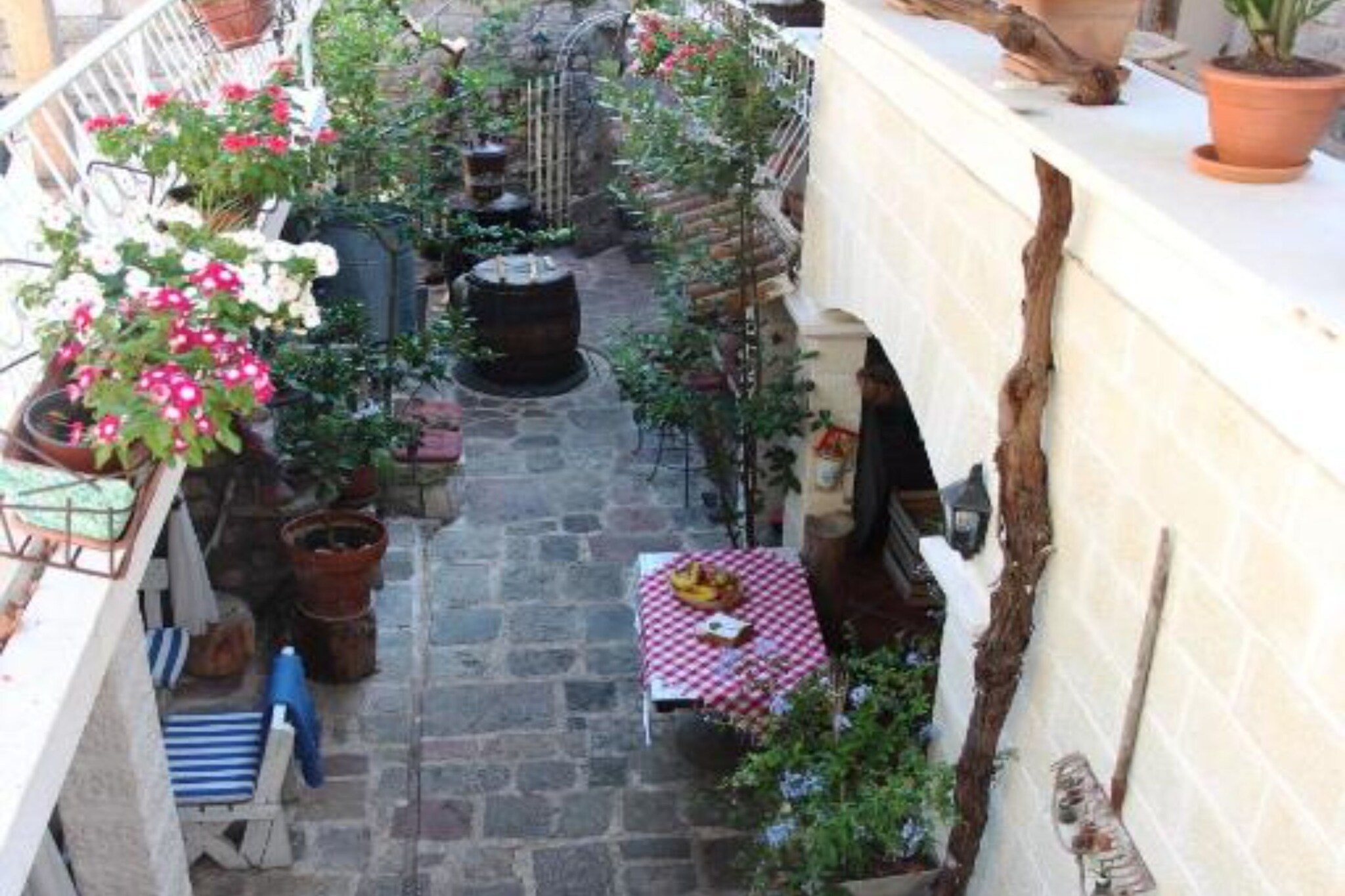 Quaint & Affordable Stay in Budva Traditional Stone House  - Standard Double Room 3-Tuinen zomer