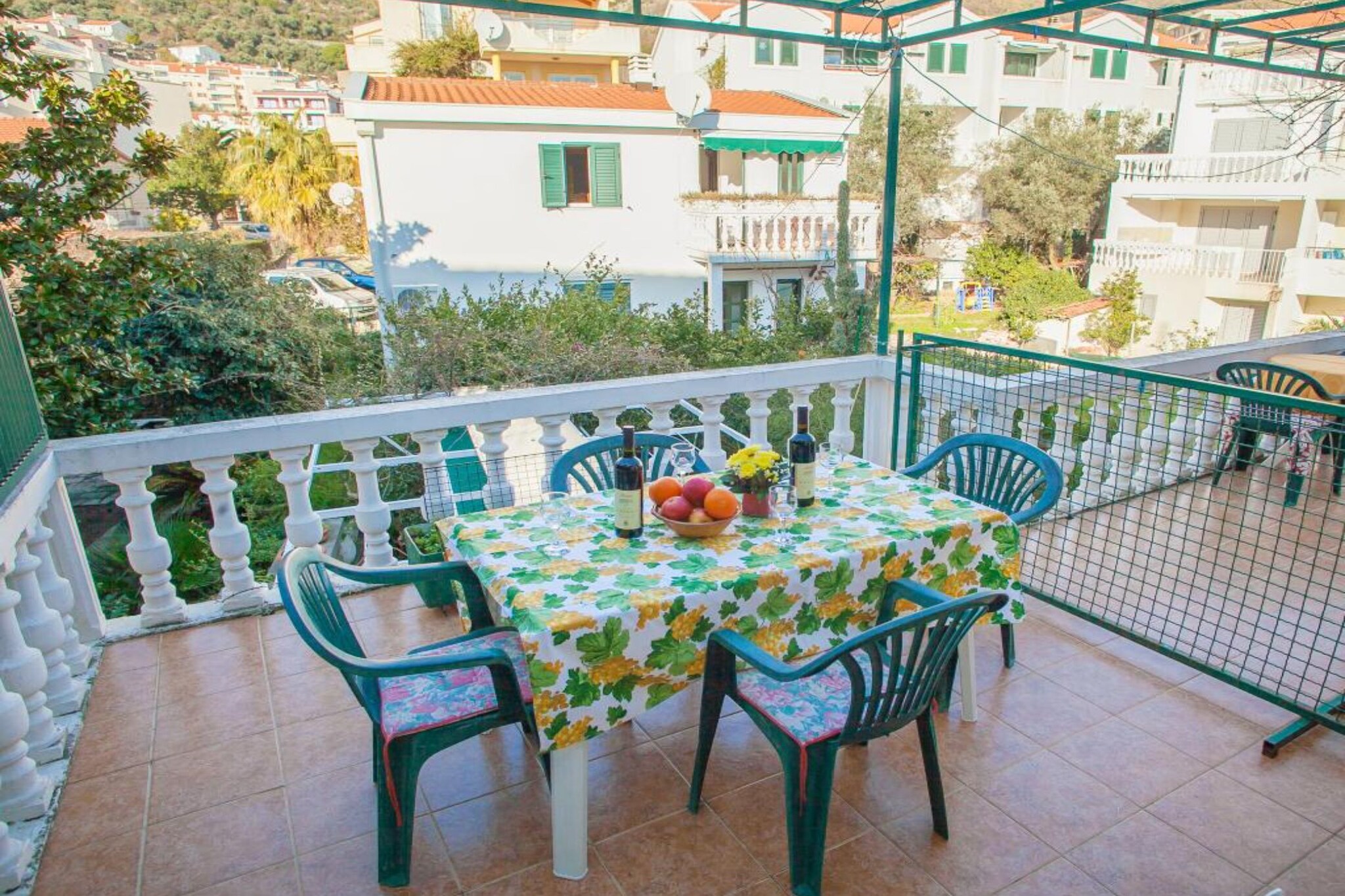 Comfortable Stay with Sea View in Petrovac  - One Bedroom Apartment  3-Terrasbalkon