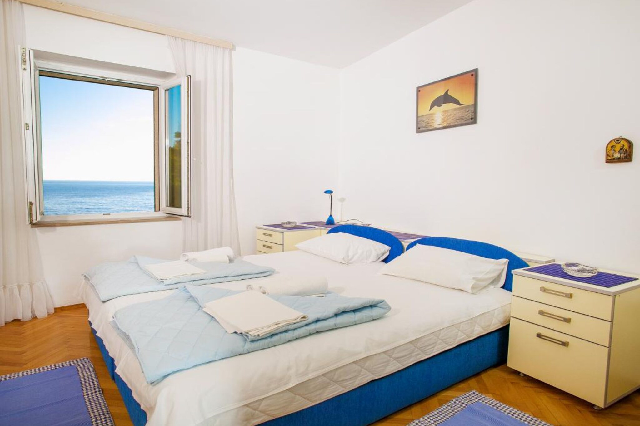 Comfortable Stay with Sea View in Petrovac  - One Bedroom Apartment  3-Slaapkamer