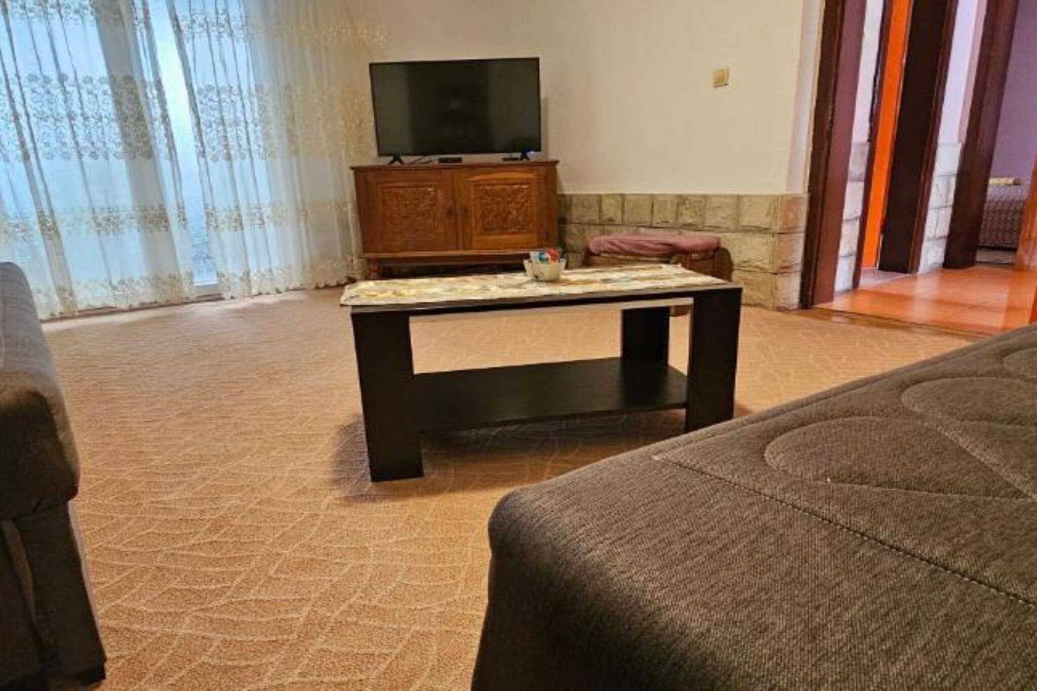 Tivat Bliss Apartments Close to Beach - Two Bedroom Apartment-Slaapkamer