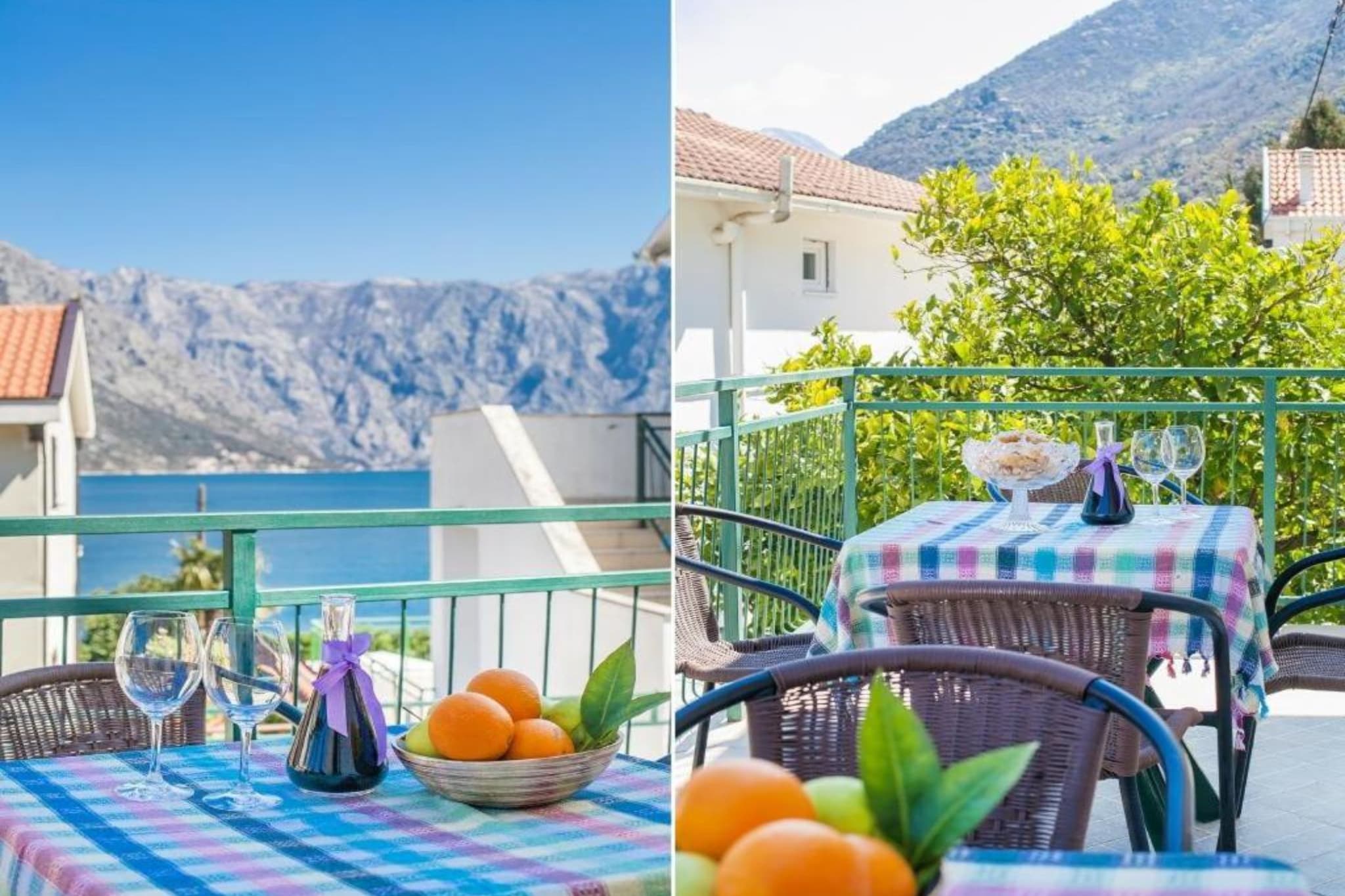 Charming Seaside Escape in Kotor - One Bedroom Apartment with Sea View 2-Buitenlucht