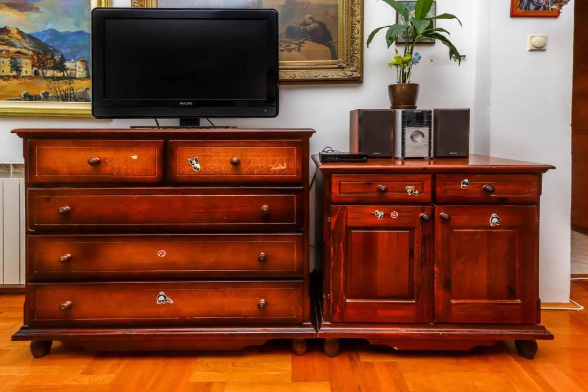 Relaxing Apartment on Budva Coastline - One Bedroom Apartment-Woonkamer