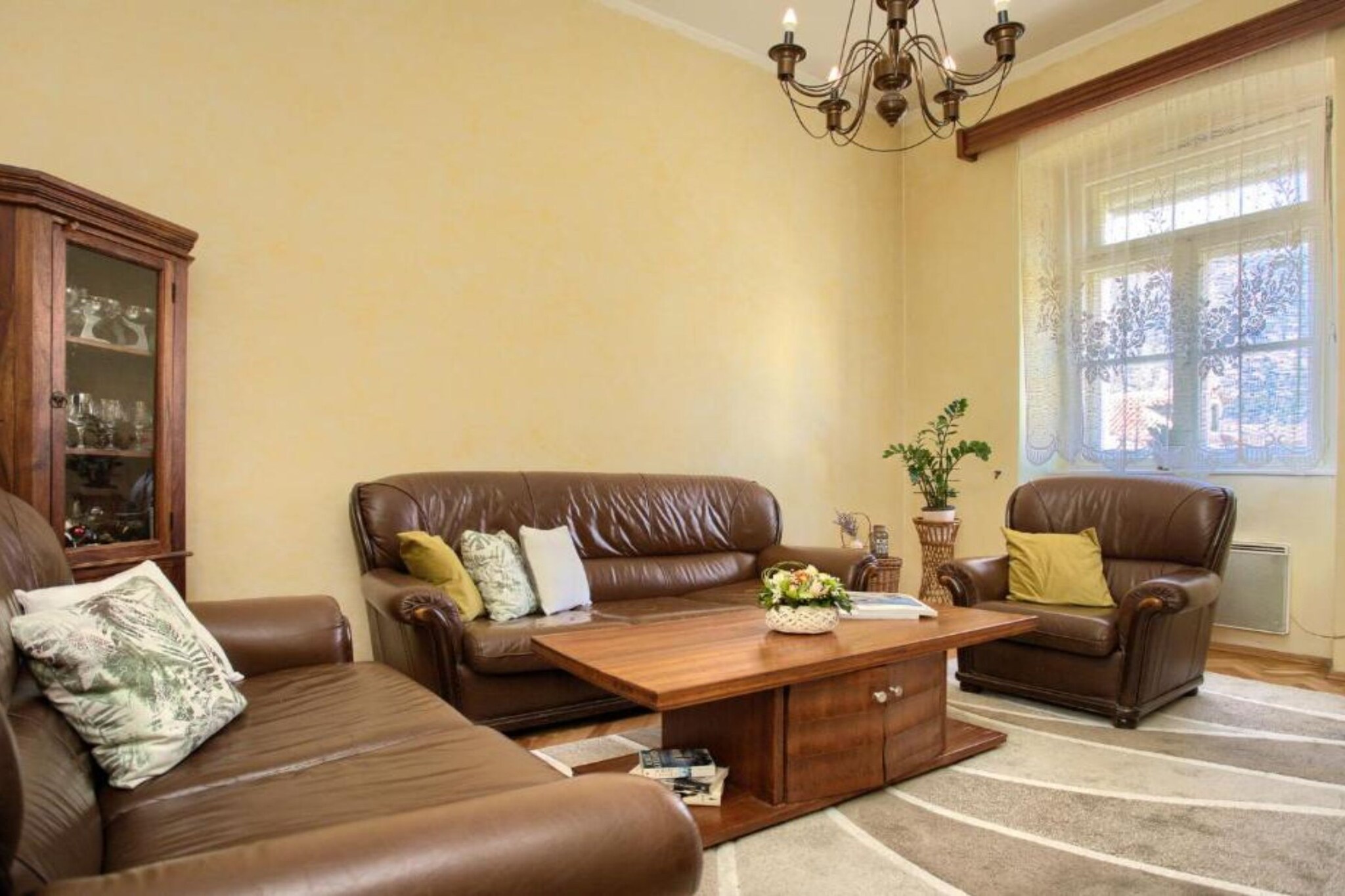 Kotor Old Town Charm Apartment - Two Bedroom Apartment-Living room