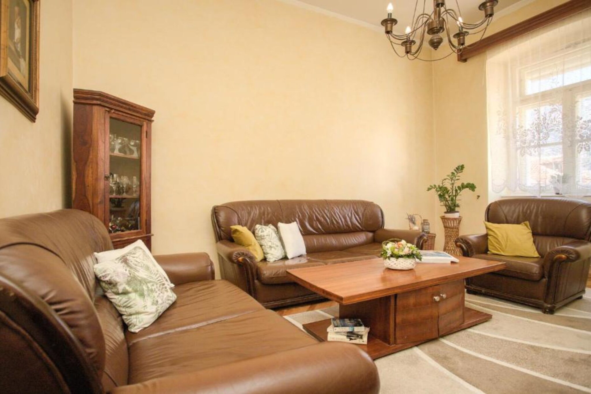 Kotor Old Town Charm Apartment - Two Bedroom Apartment-Living room