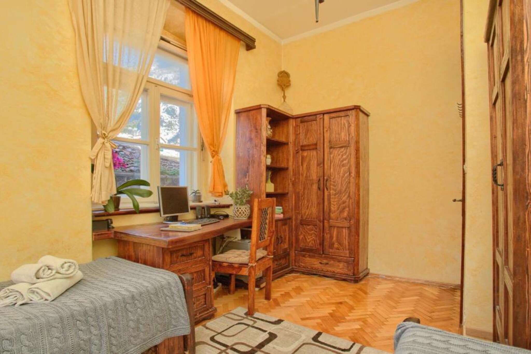 Kotor Old Town Charm Apartment - Two Bedroom Apartment-Bedroom