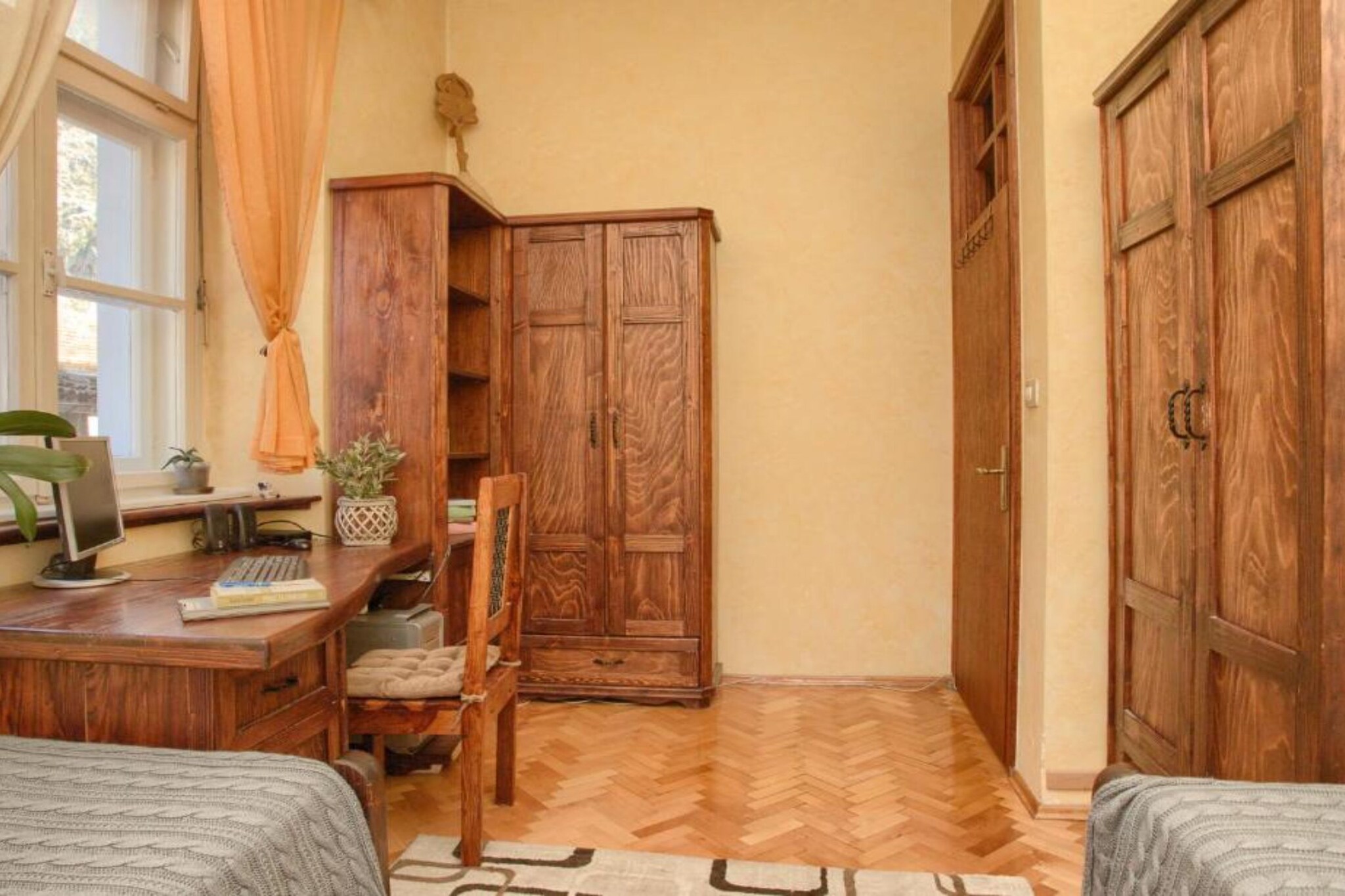 Kotor Old Town Charm Apartment - Two Bedroom Apartment-Bedroom