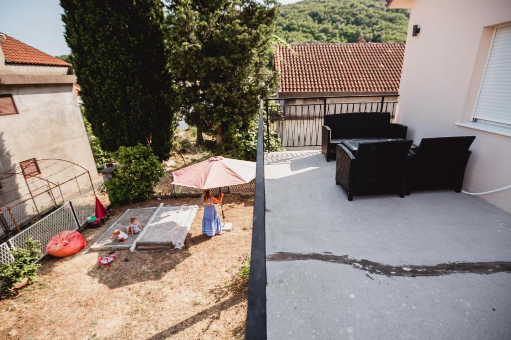 Modern Apartment with Terrace in Herceg Novi - Two Bedroom Apartment-Terras