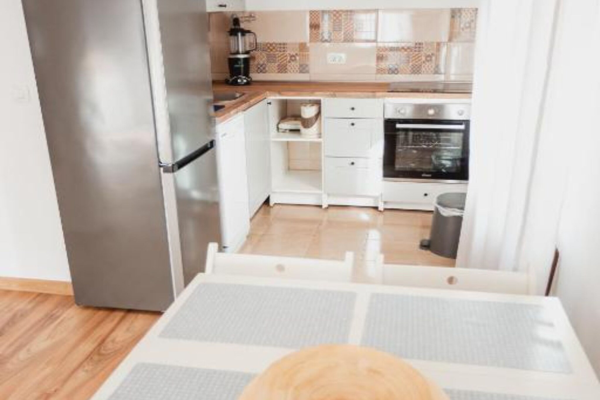 Modern Apartment with Terrace in Herceg Novi - Two Bedroom Apartment-Keuken