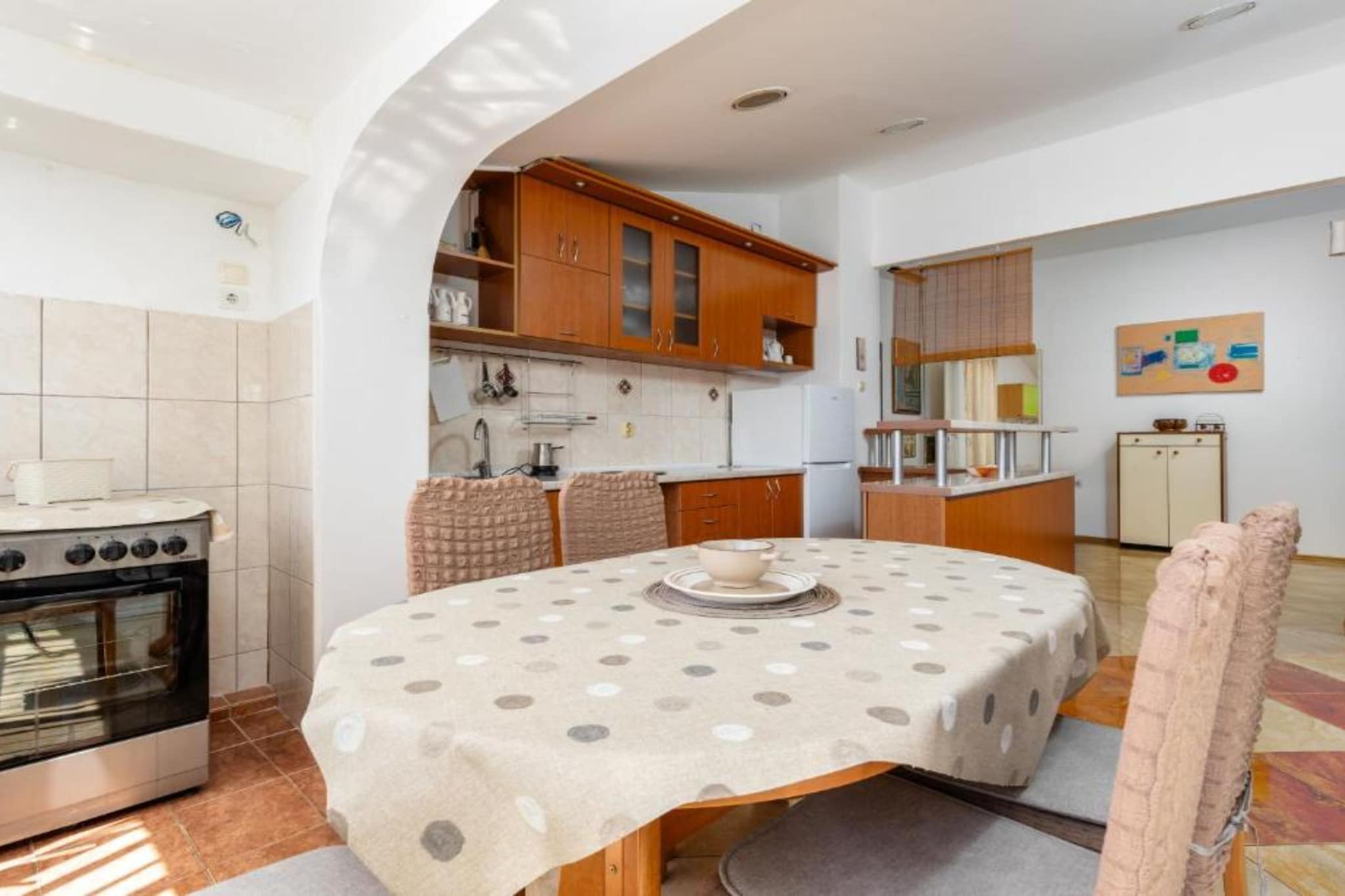 Elegant Apartment with Stunning Boka Bay Panorama - Two Bedroom Apartment-Keuken