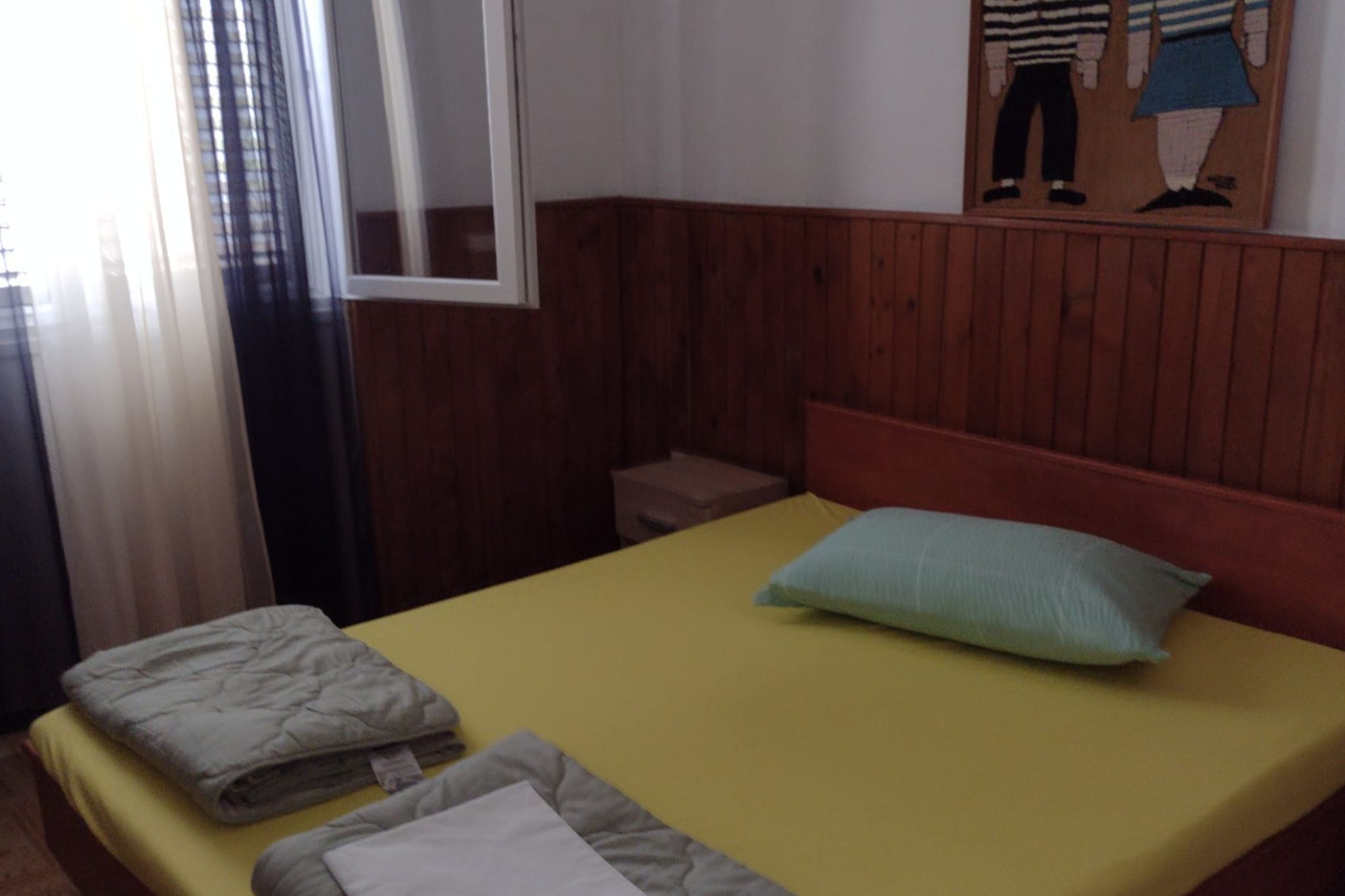 Apartment Ana Gradina - Vela Luka - Two Bedroom Apartment With Terrace And Sea View-Schlafzimmer