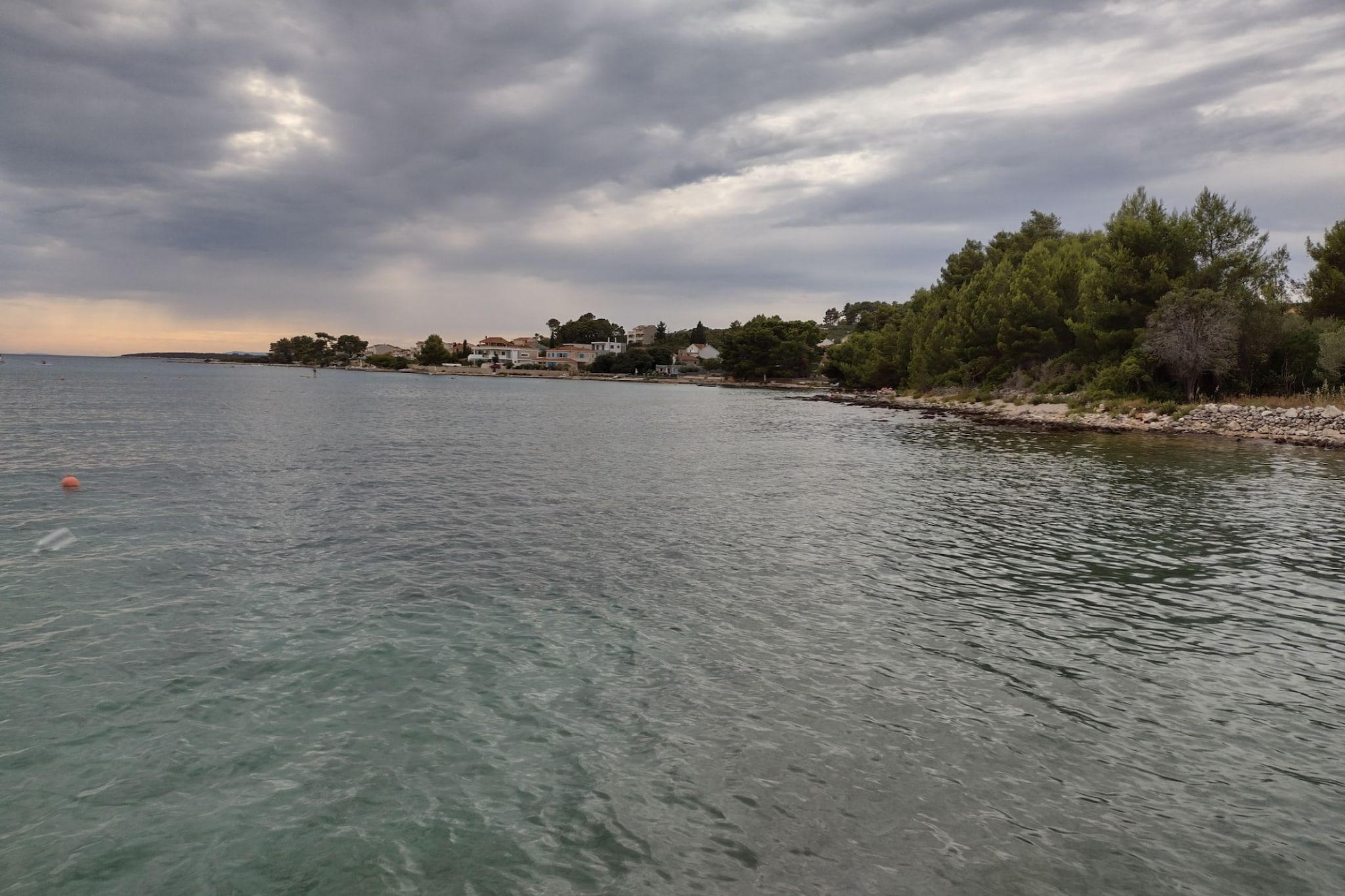 Apartment Ana Gradina - Vela Luka - Two Bedroom Apartment With Terrace And Sea View-Aussicht