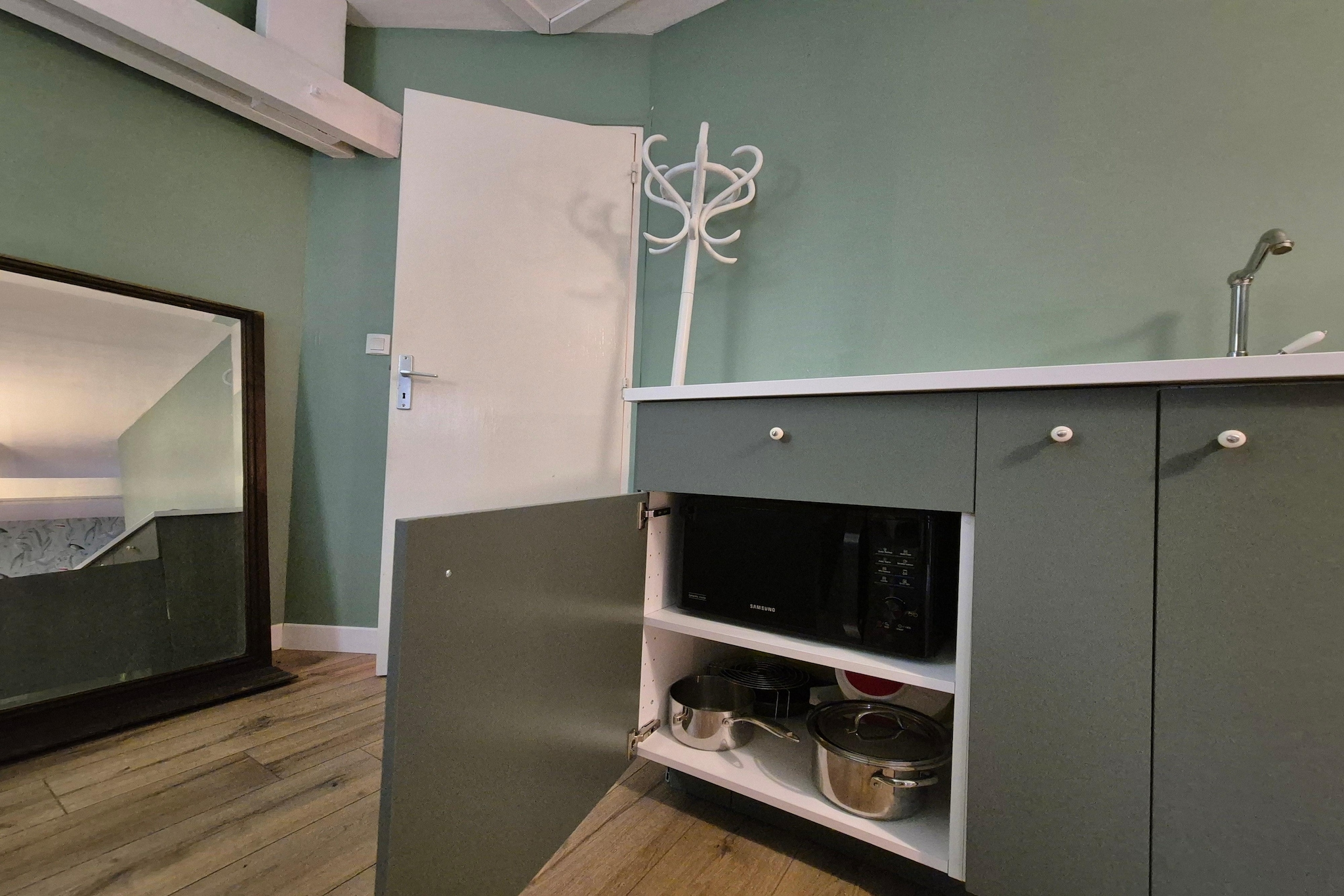 Studio au 1er étage-Keuken