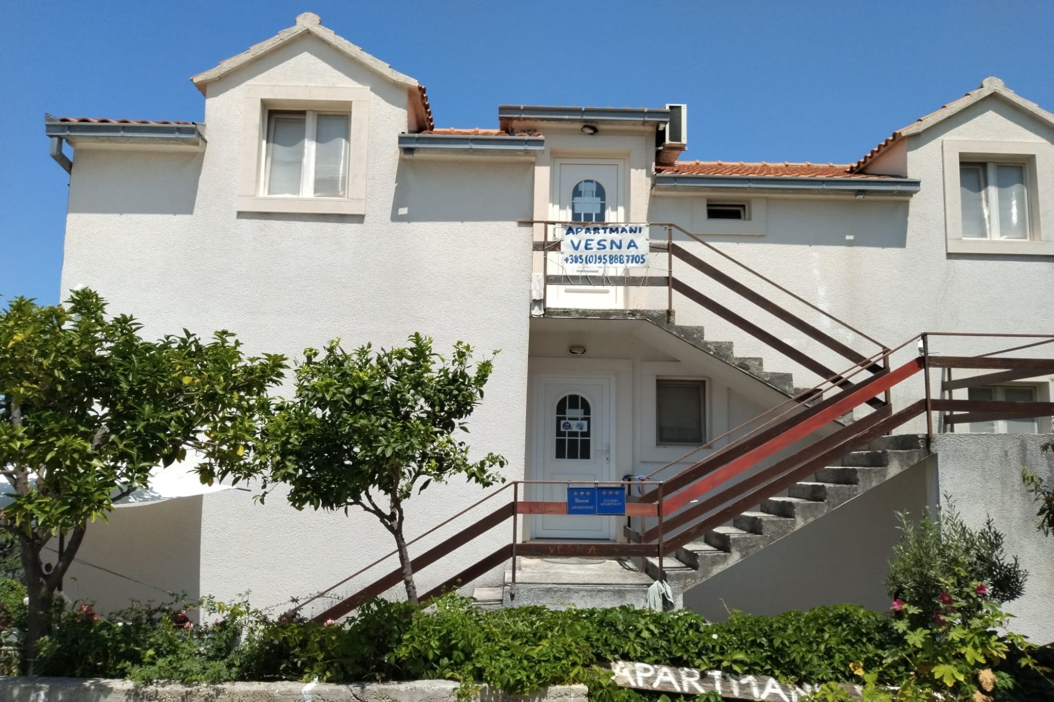 Vesna Panoramic Apartments - Two Bedroom Apartment with Sea View and Balcony (Marisa)-Extérieur