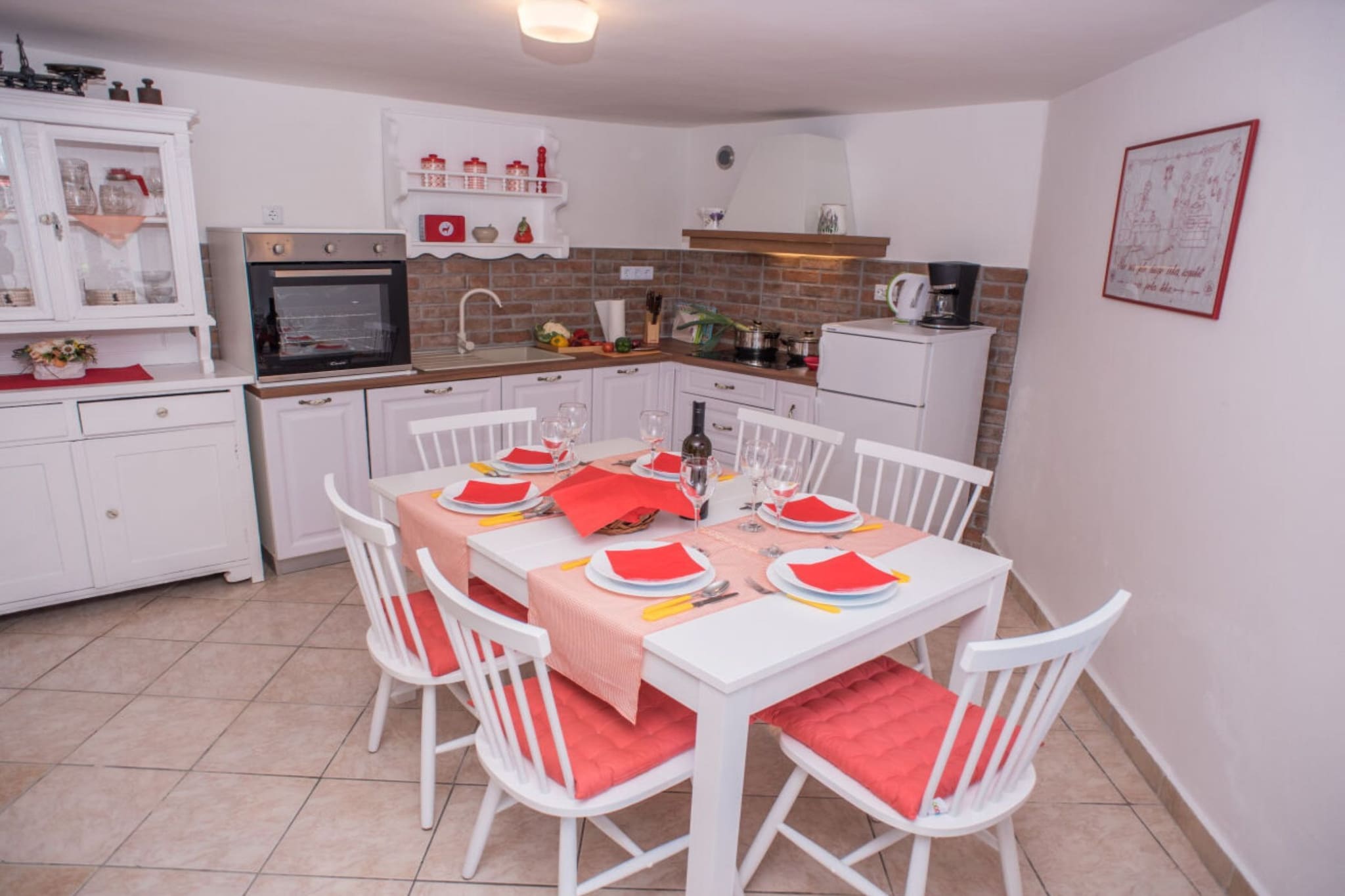 Exquisite Holiday Home with Private Pool and Sauna - Three Bedroom Holiday Home-Küche