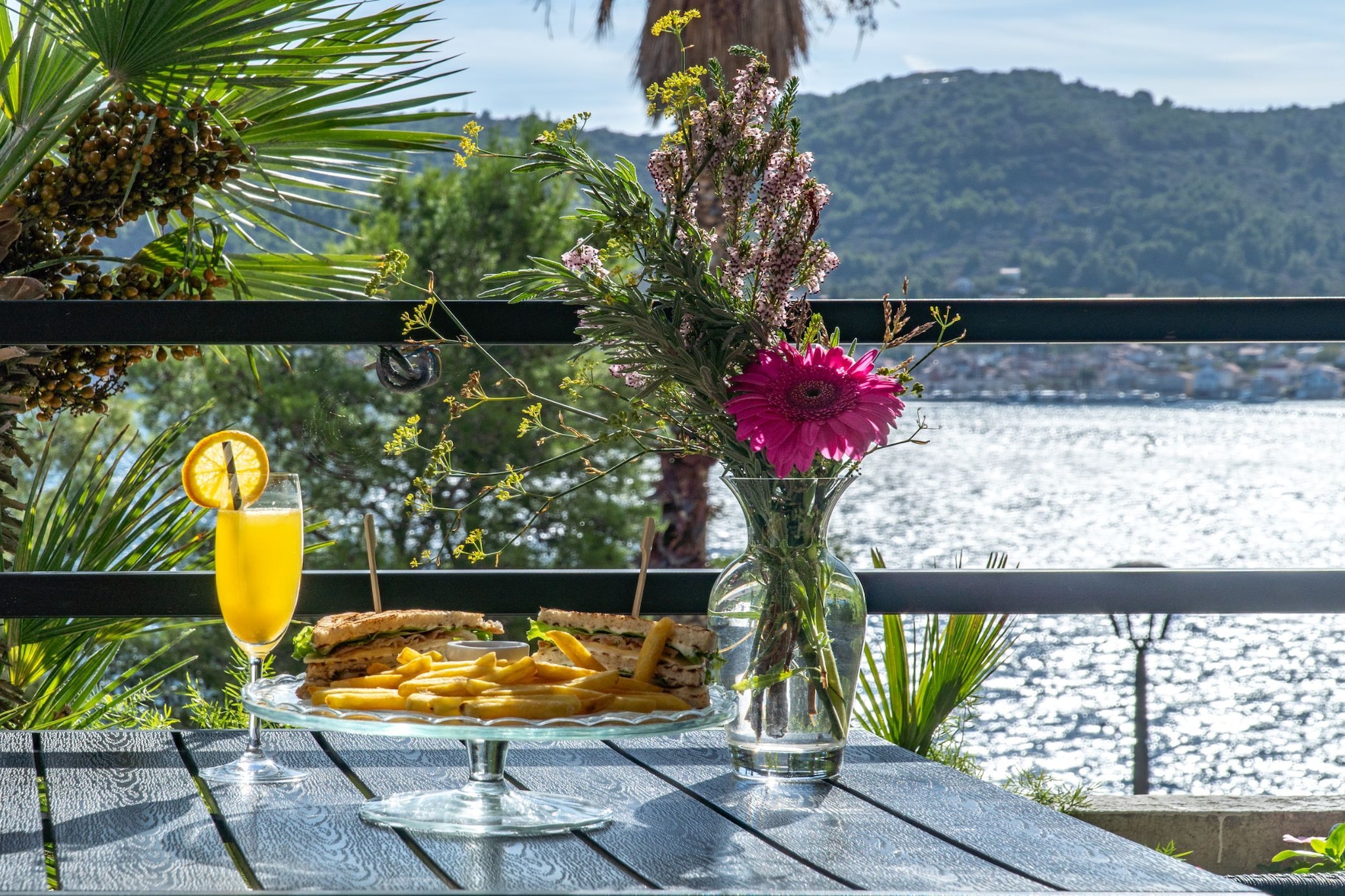Hotel Issa - Double Room Sea View 6-Terrasse / balcon