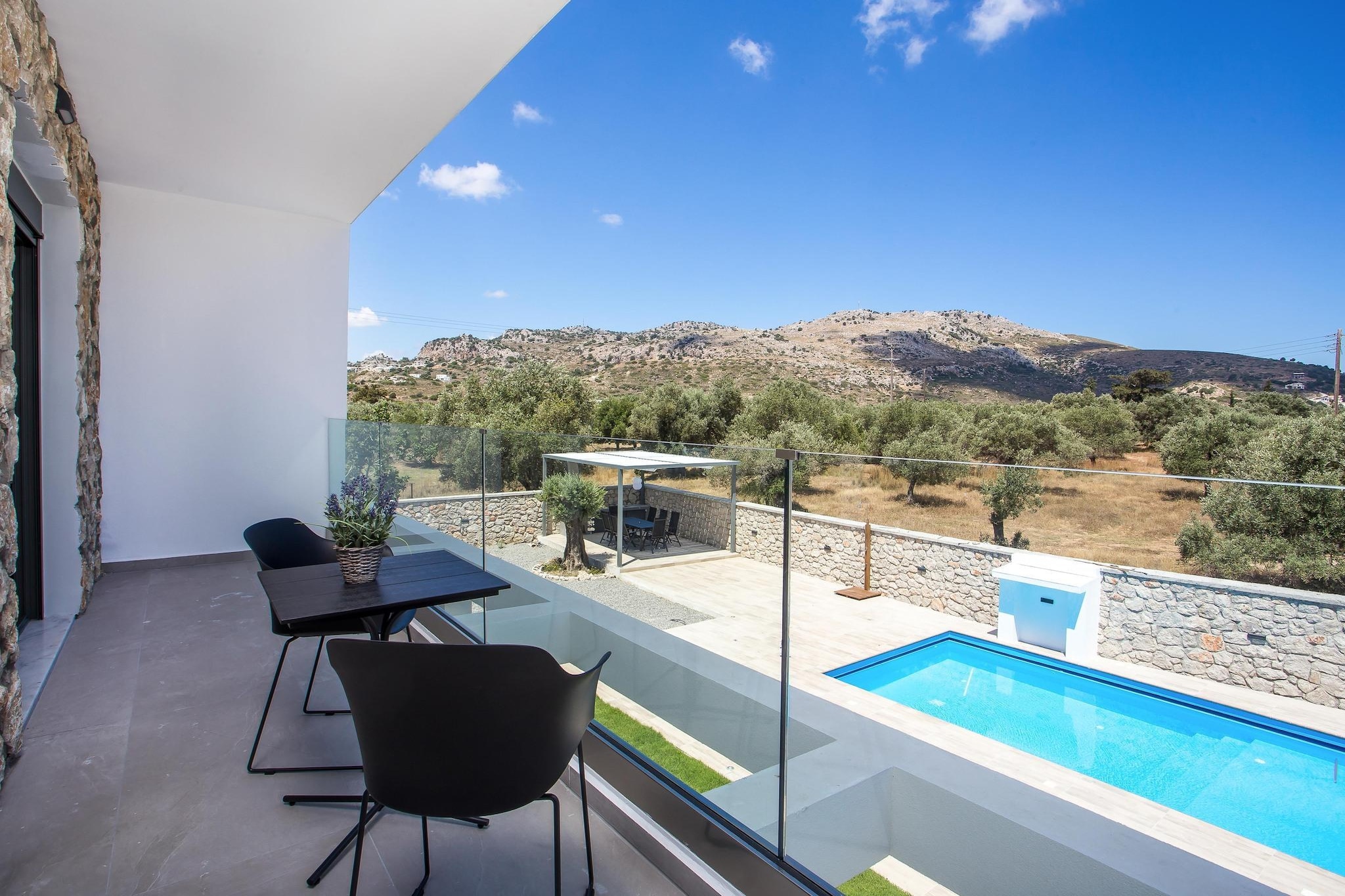 Villa Kastalys-Terrasbalkon