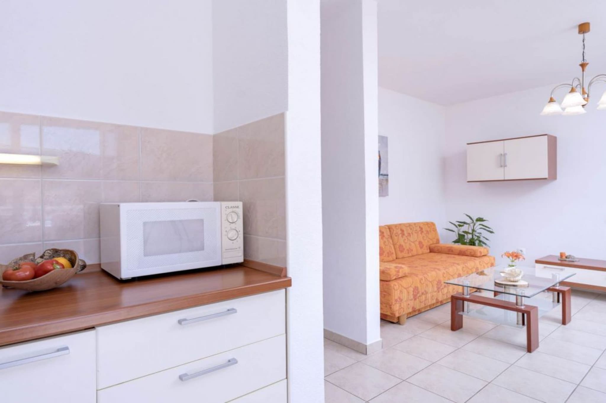 One Bedroom Luxury Apartment with Balcony and Sea View  1-Küche
