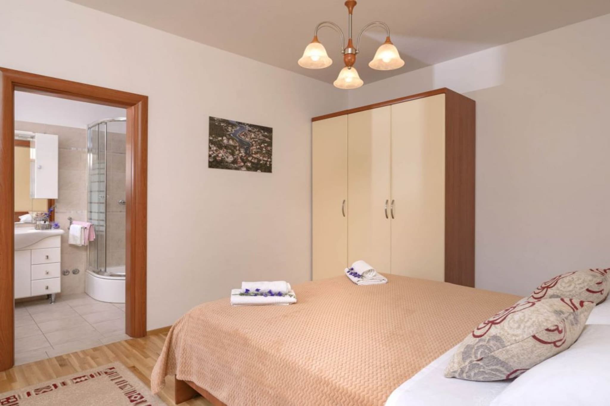 One Bedroom Apartment with Balcony 3-Bedroom