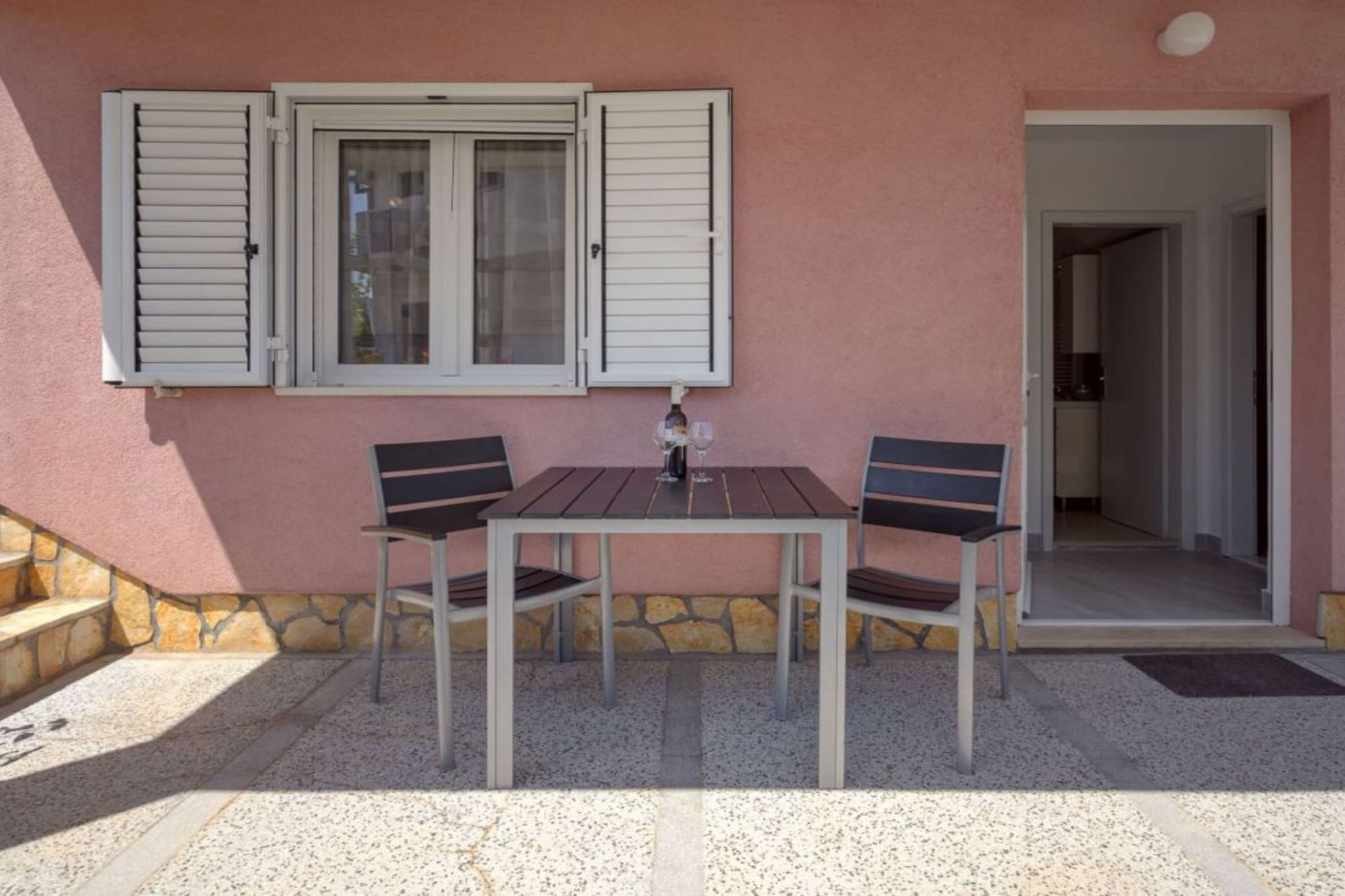 One Bedroom Apartment with Terrace and Sea View 4-Terrasse