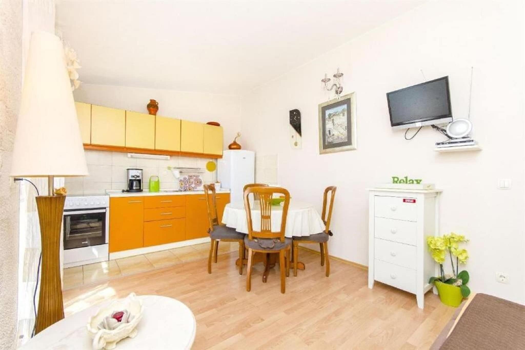 Apartments Nives - One Bedroom Apartment (A2)-Cuisine