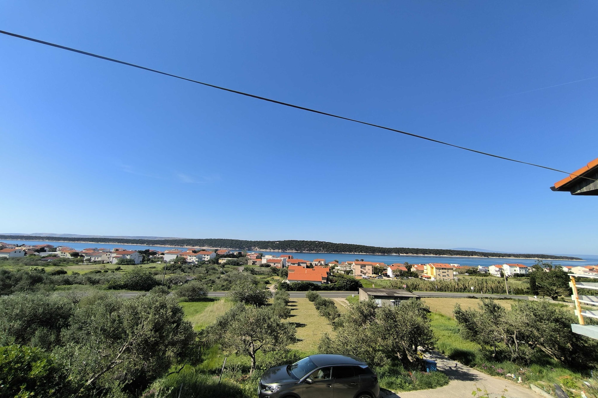 Serene Barbat Escape with Just Minutes from the Beach - One Bedroom Apartment with Balcony 3-Im Freien