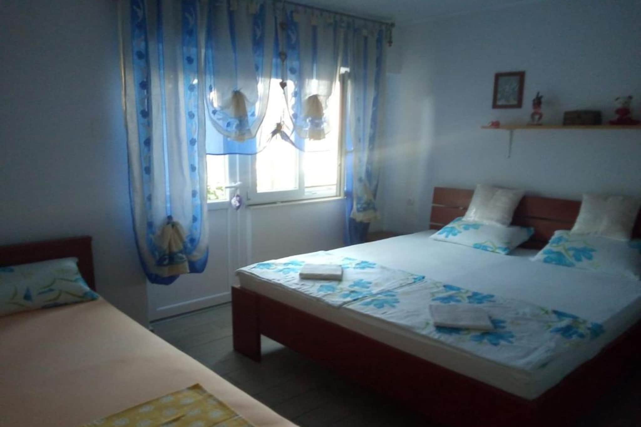 Apartments Ćubela - One Bedroom Apartment with  Terrace (Ap4)-Bedroom