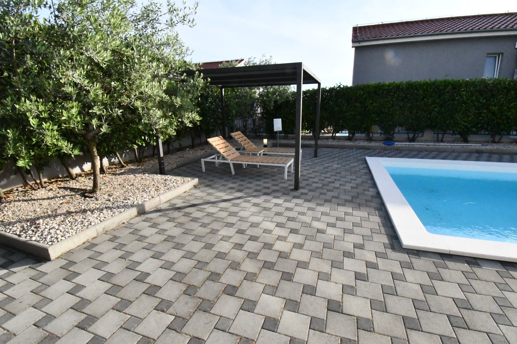 Luxury Escape with Swimming Pool & Modern Design - Comfort Four Bedroom Villa with Sea View and Private Pool ( Villa 7)-Schwimmbad