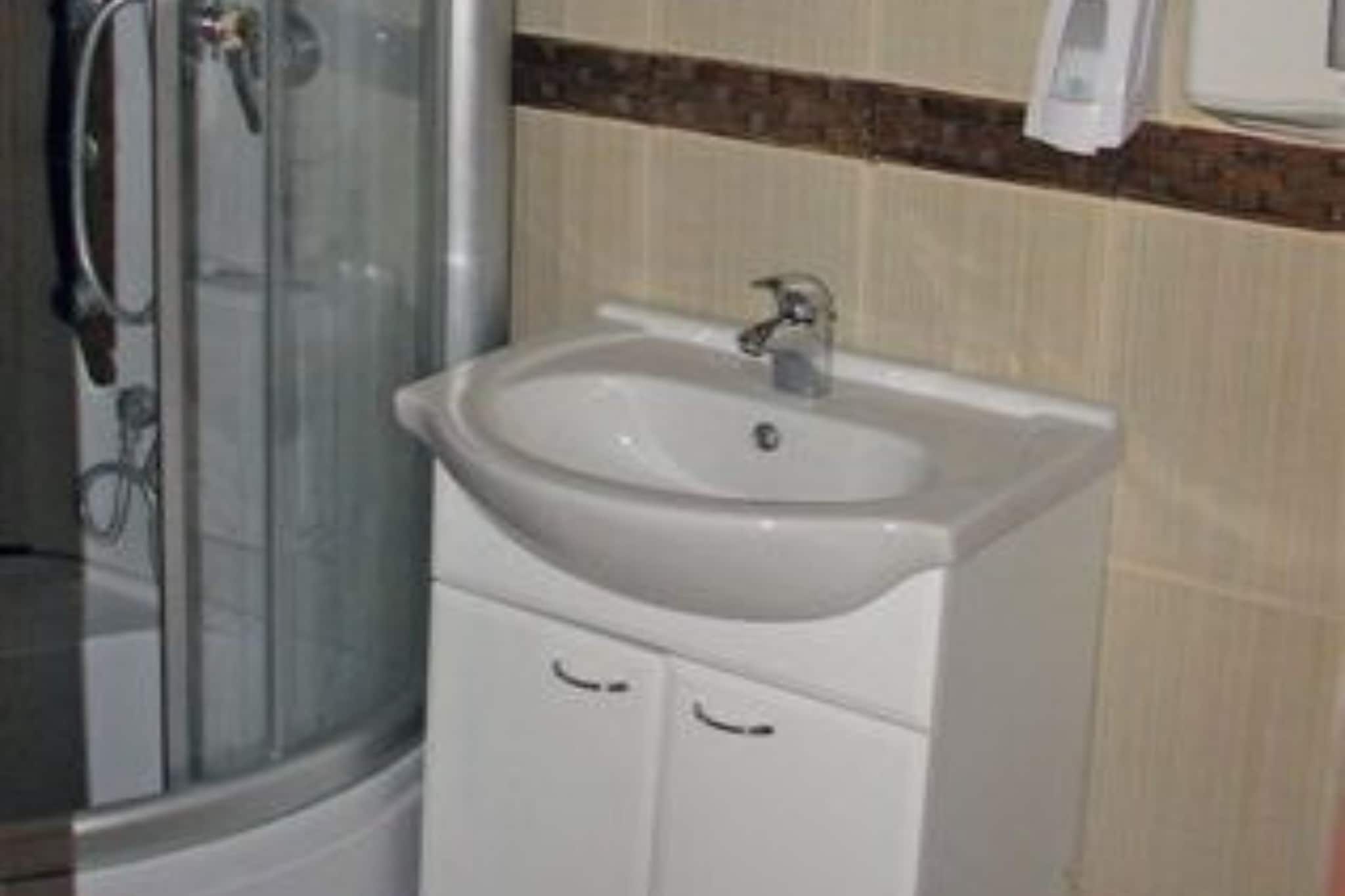 Villa Apartments Kumbor President - Two Bedroom Apartment With Sea View (Aruba)-Salle de bain