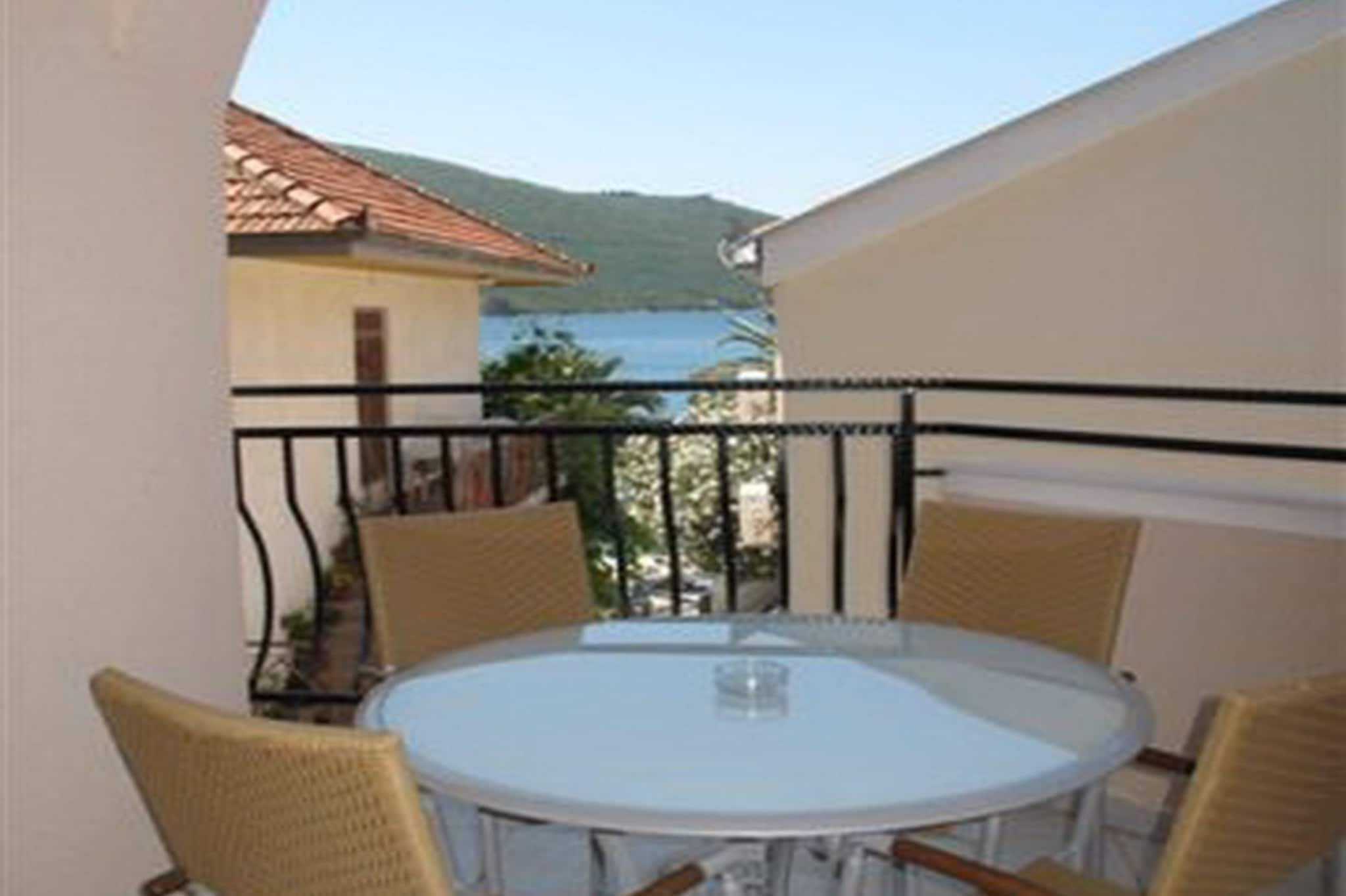 Villa Apartments Kumbor President - One Bedroom Apartment With Sea View (Hera)-Terrasse / balcon
