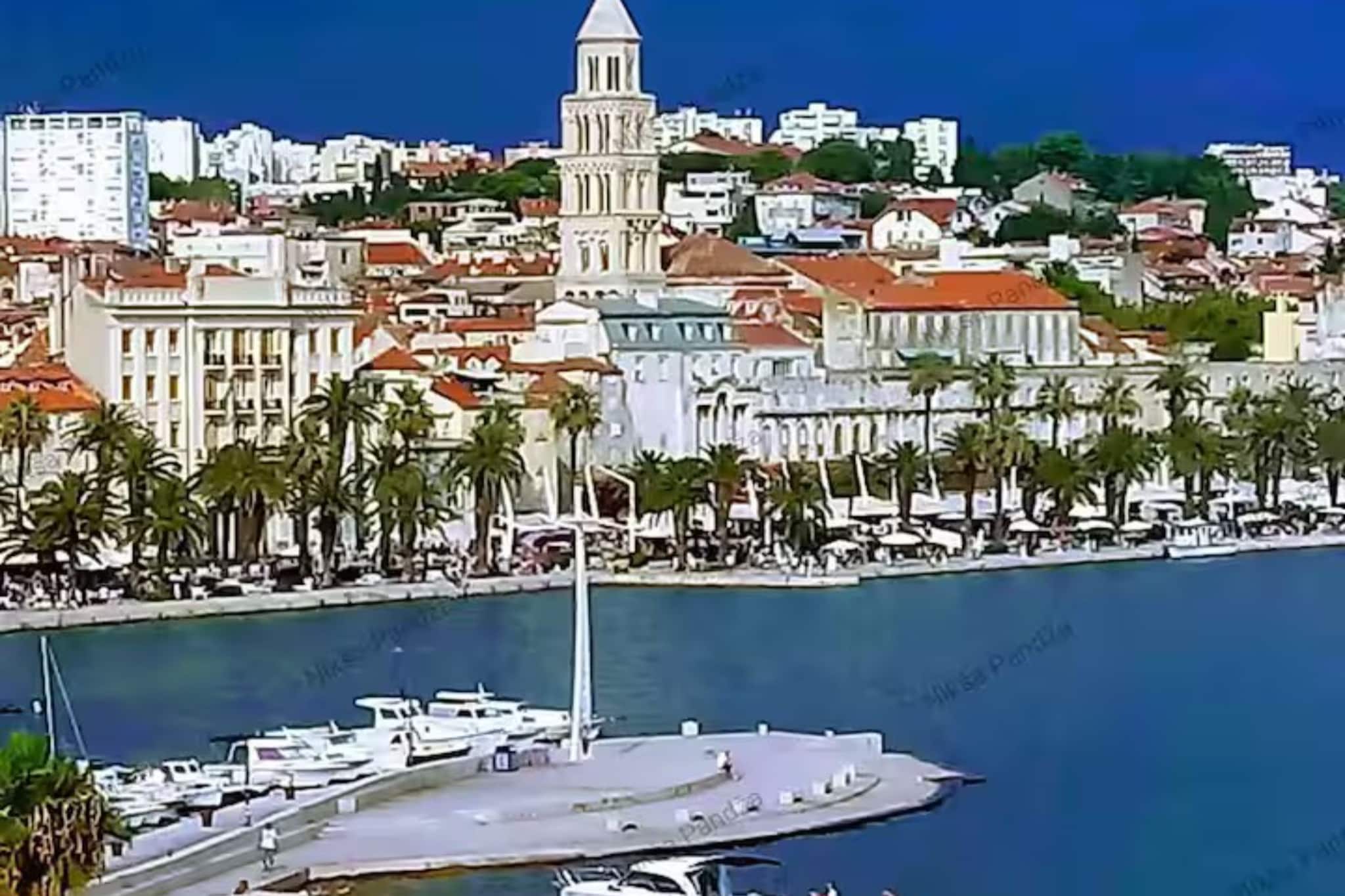 Silver Gate Rooms-Diocletian's Palace - Twin Room-Aussicht