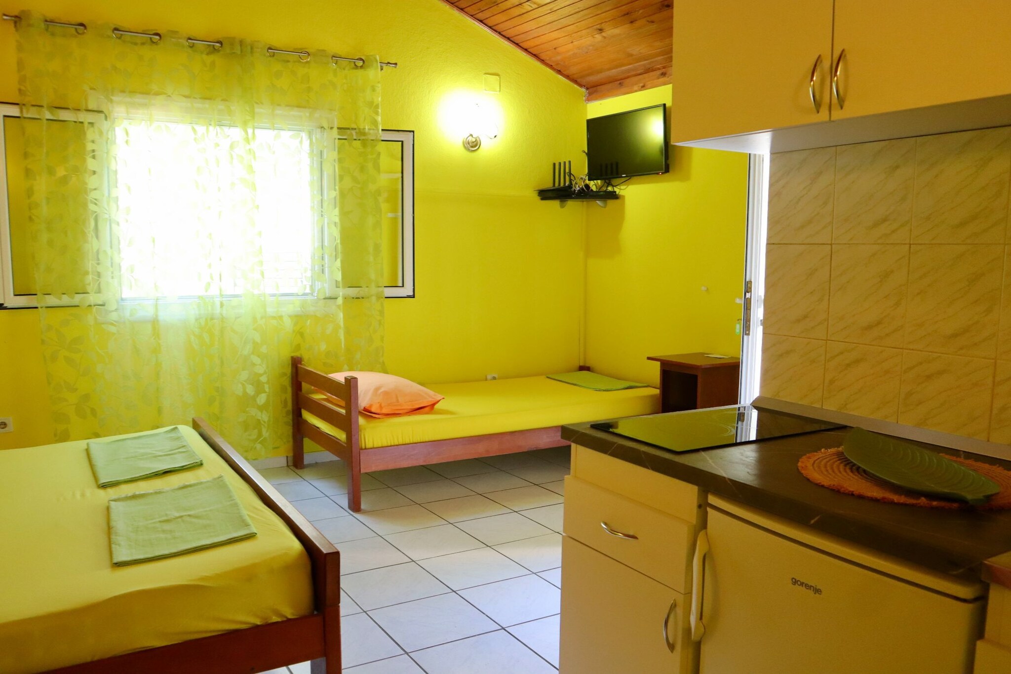 Silver Gate Rooms-Diocletian's Palace is a well-reviewed accommodation option located in Split, which is part of Split-Dalmatia County in Croatia. Silver Gate Rooms-Diocletian's Palace offers a comfortable stay in a prime location, ideal for exploring the historical and natural beauty of Split and its surrounding areas. If you’re planning a visit to Split-Dalmatia County, it could be a great choice for your accommodations.

Note:
Public parking is available.
Baggage drop-off is available before check-in.
Wi-Fi is available throughout the property.
Pets are not allowed.
Cot are free
Children are not permitted
Breakfast included in the price – buffet style.

This quadruple-bedroom can accommodate up to six guests. It features an SAT/flat-screen TV and a safety deposit box. The private bathroom is equipped with a shower and toilet.

Thanks to its excellent location, everything you'll need for your vacation is just a short walk away from the property. Grocery stores, cafes, restaurants—everything is within a 500 m radius. The beach is 1 km away from the property.

The airport is 25 km away from the property.