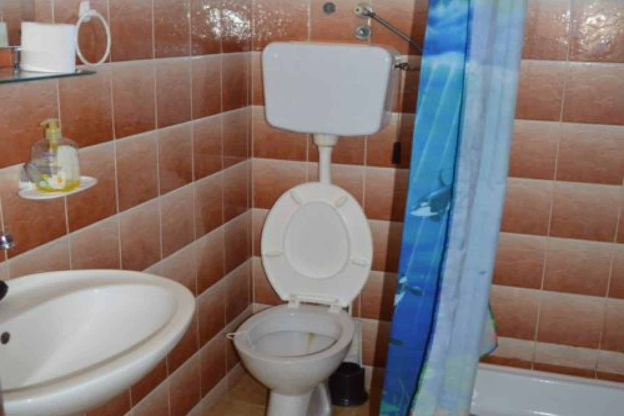 Apartments Miki Rogoznica - Classic Two Bedroom Apartment with Terrace-Salle de bain