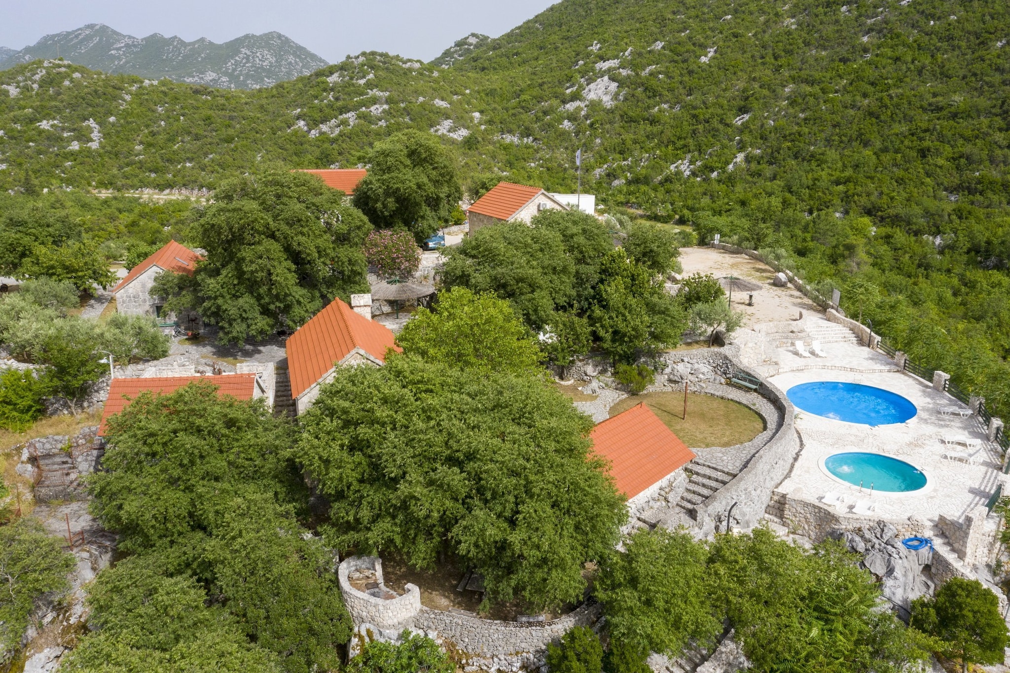 Rustical Resort Kokorići with Shared Outdoor Swimming Pool - One Bedroom Apartment-Vue