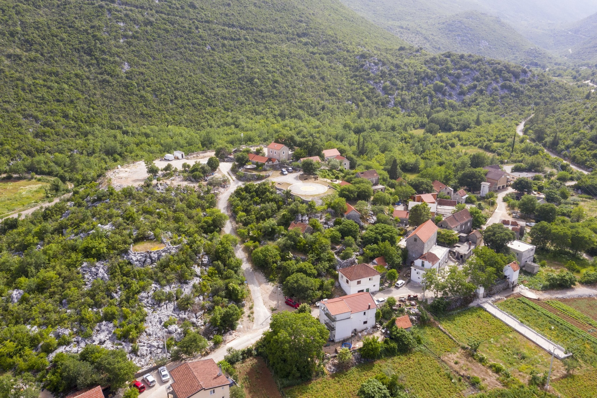Rustical Resort Kokorići with Shared Outdoor Swimming Pool - One Bedroom Apartment-Vue