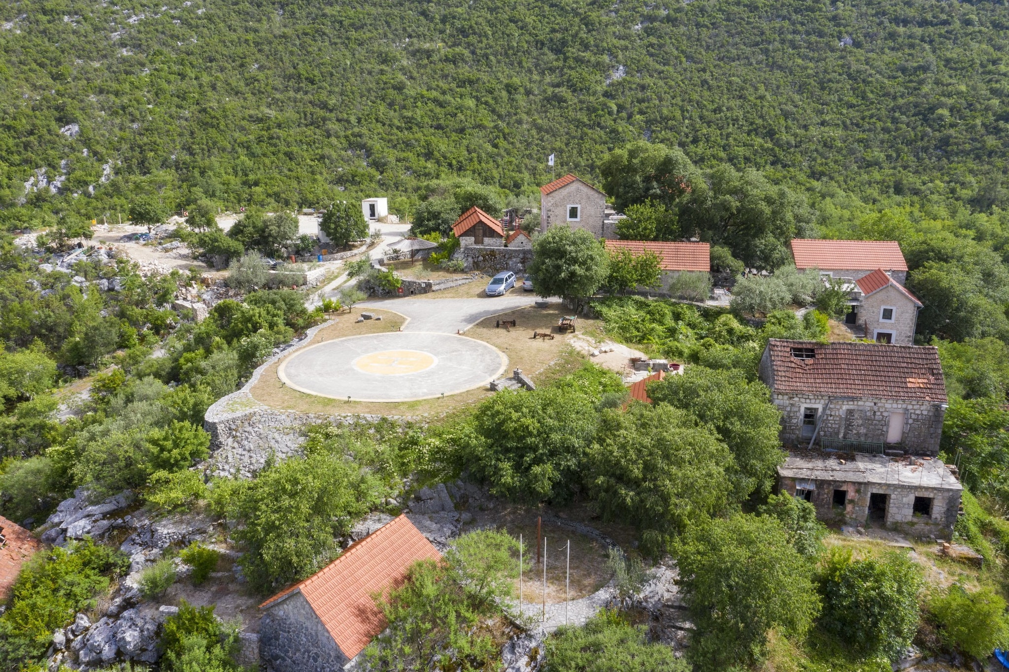 Rustical Resort Kokorići with Shared Outdoor Swimming Pool - One Bedroom Apartment-Vue